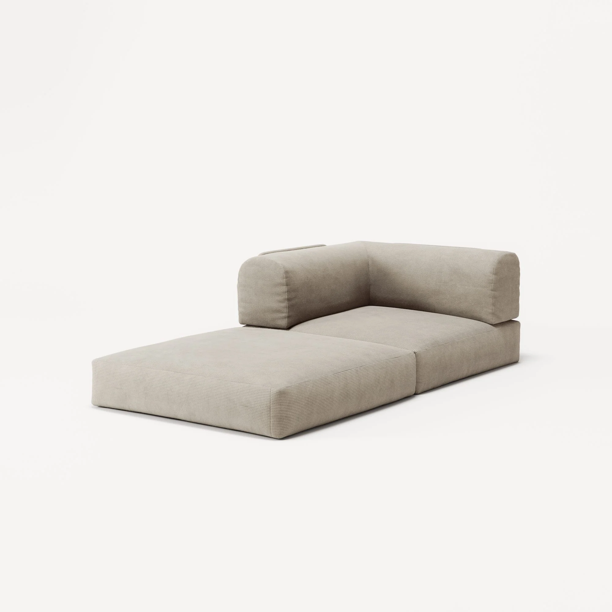LUNA - Corner - Corduroy Off-White - Image 2