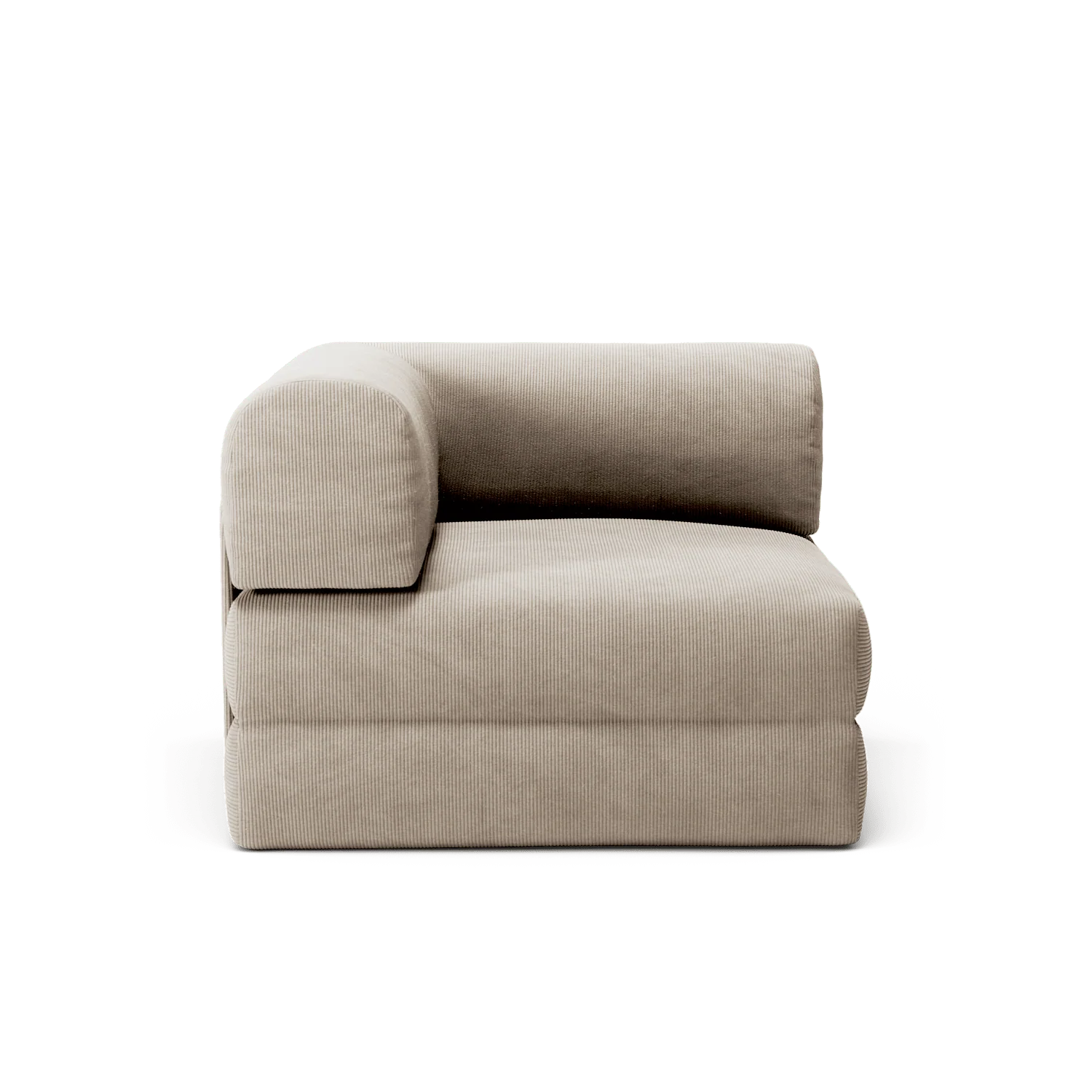 LUNA - Corner - Corduroy Pale Beige