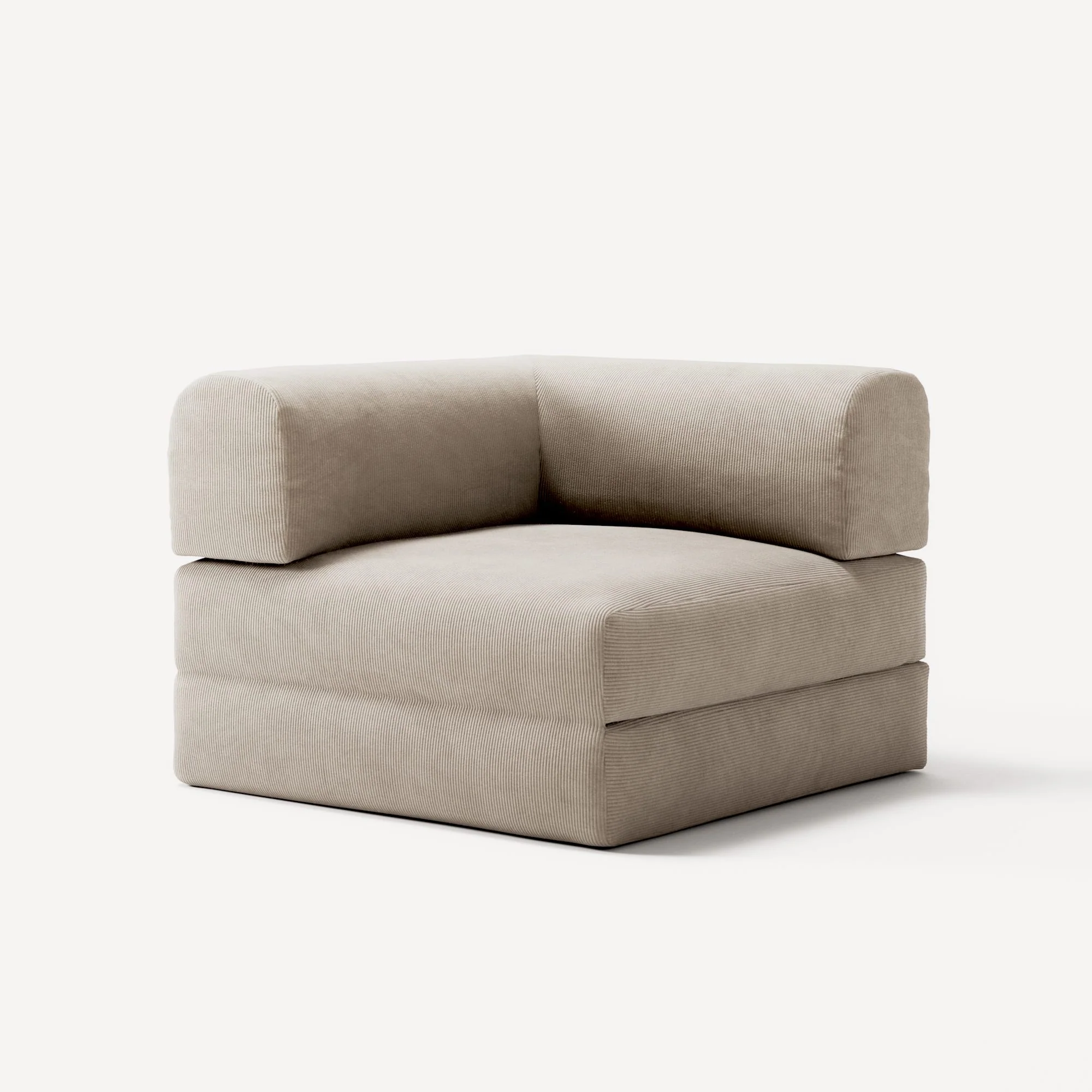 LUNA - Corner - Corduroy Pale Beige - Image 3