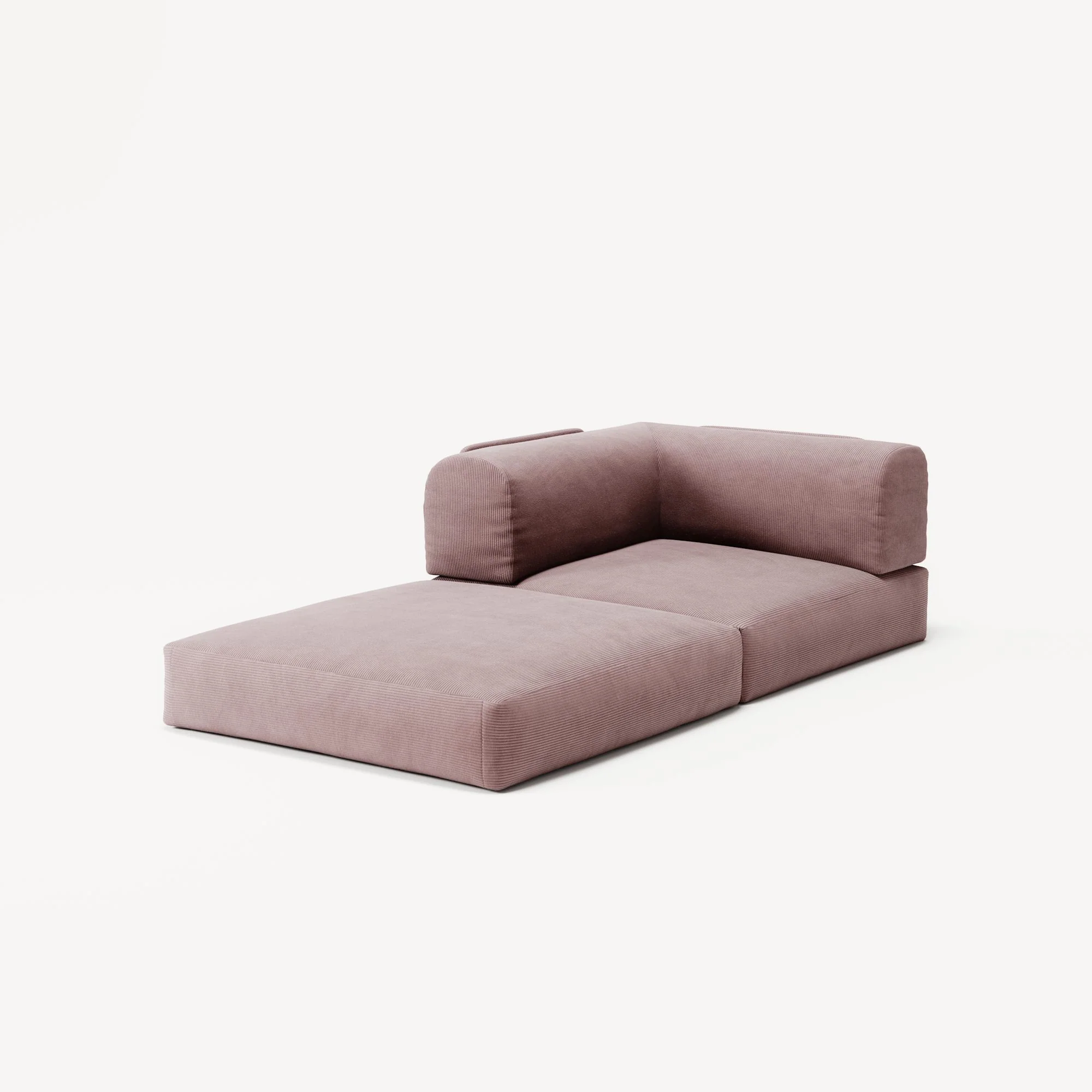 LUNA - Corner - Corduroy Soft Pink - Image 2