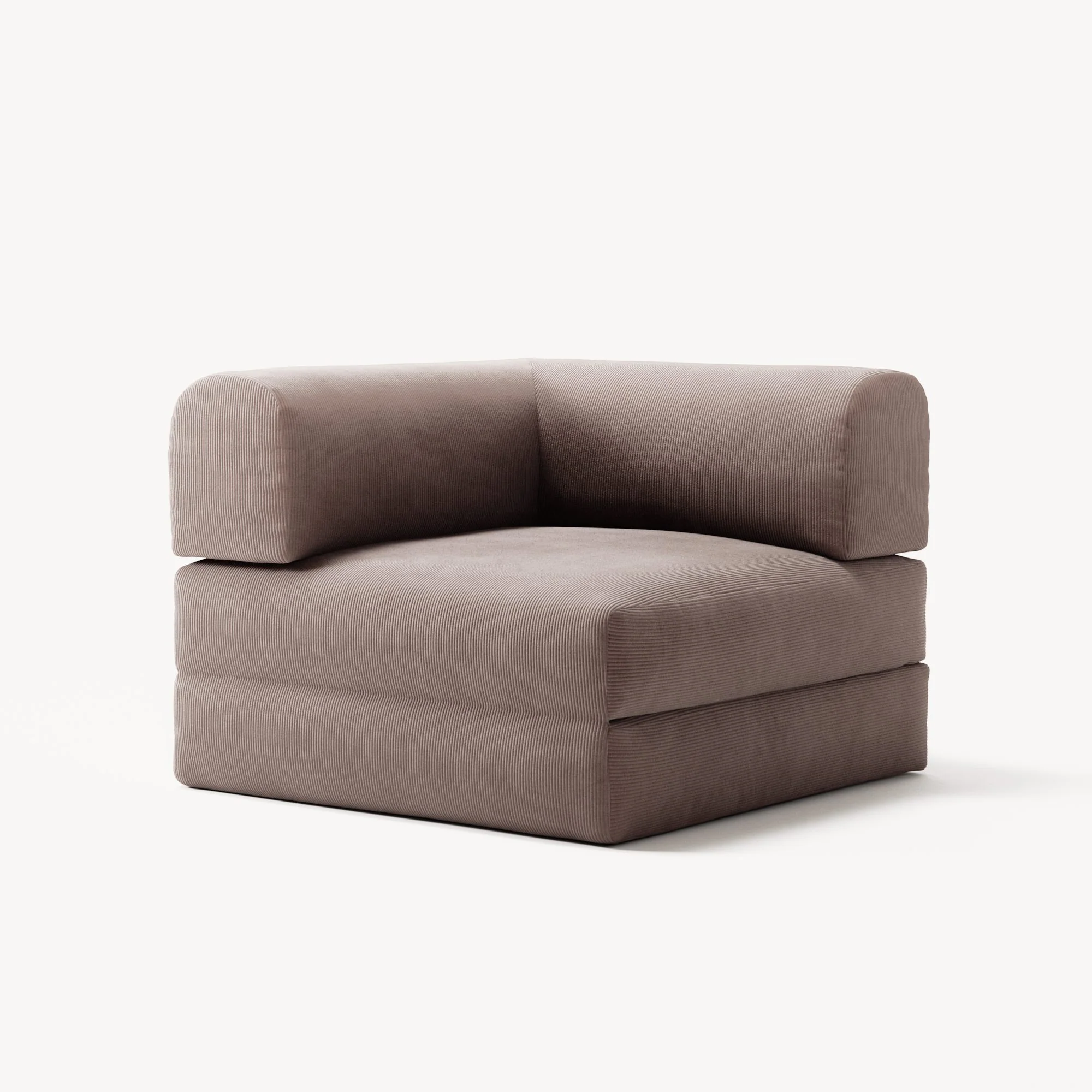 LUNA - Corner - Corduroy Warm Brown - Image 3