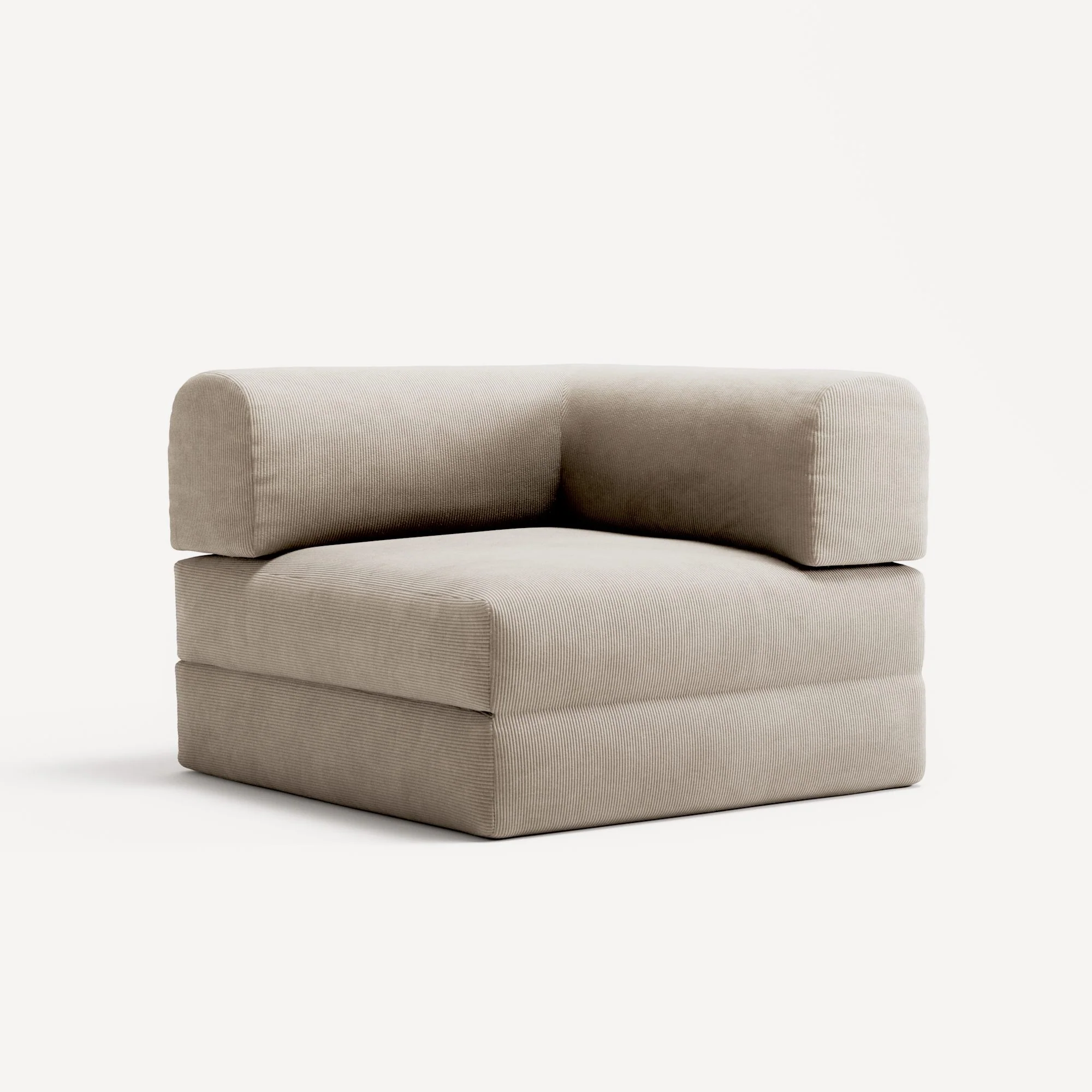 LUNA - Corner - Corduroy Pale Beige - Image 3
