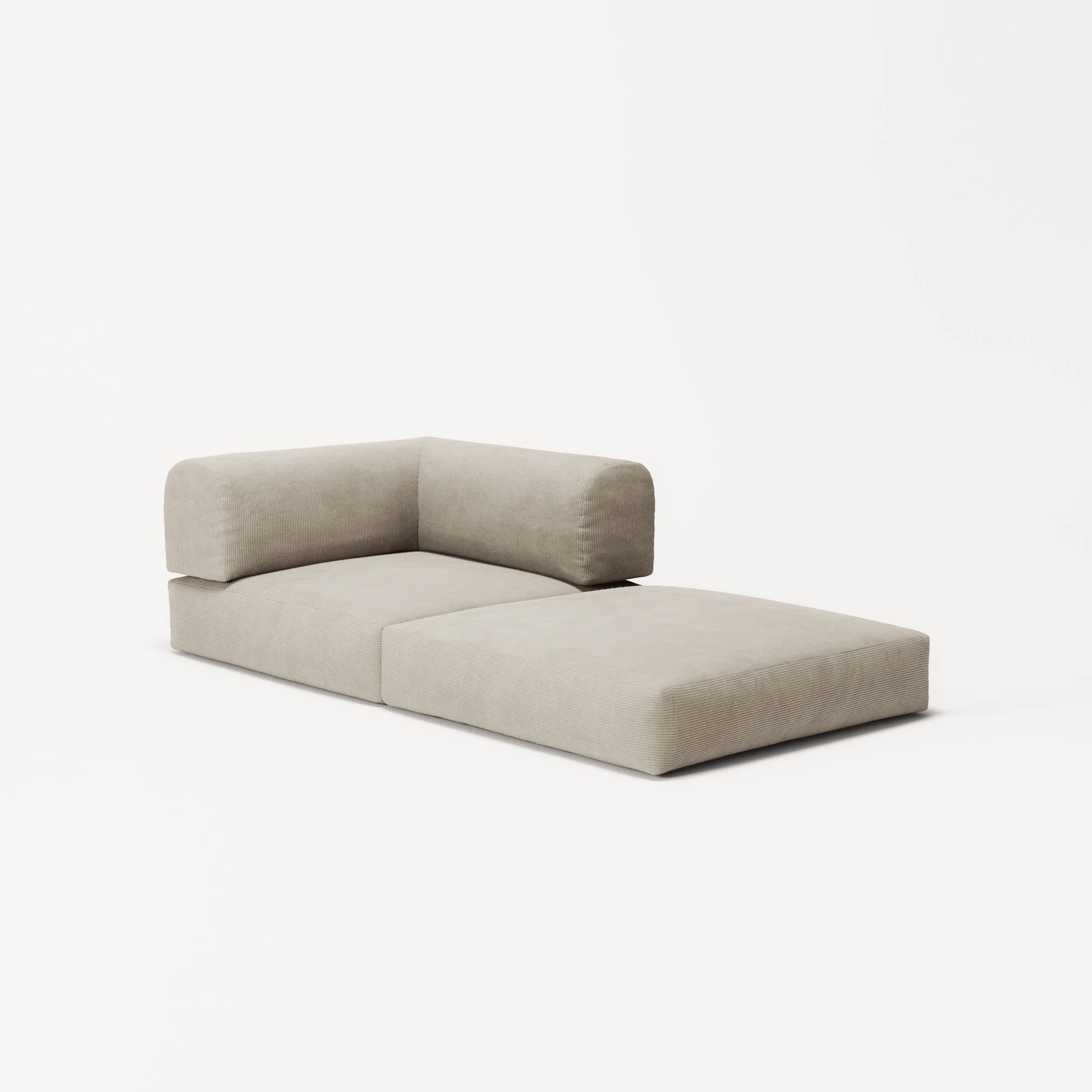 LUNA - Corner - Corduroy Off-White - Image 2