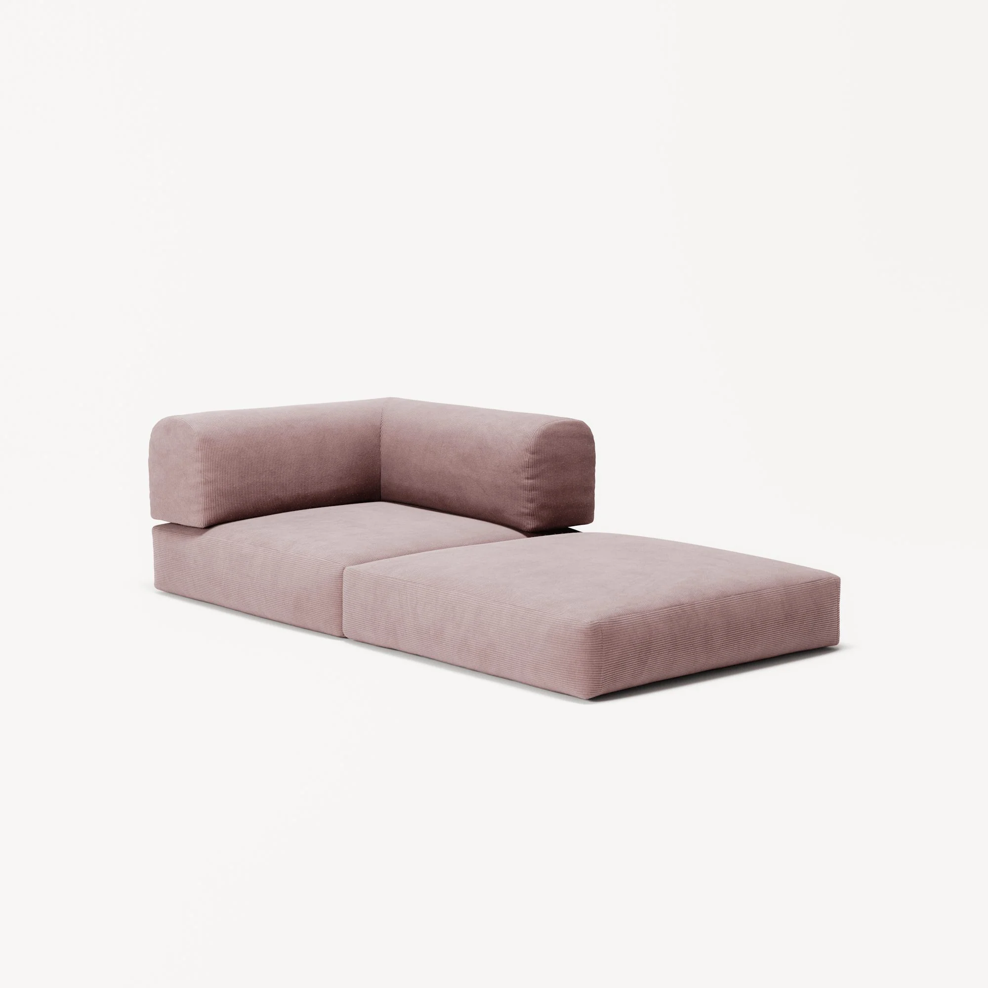 LUNA - Corner - Corduroy Soft Pink - Image 2