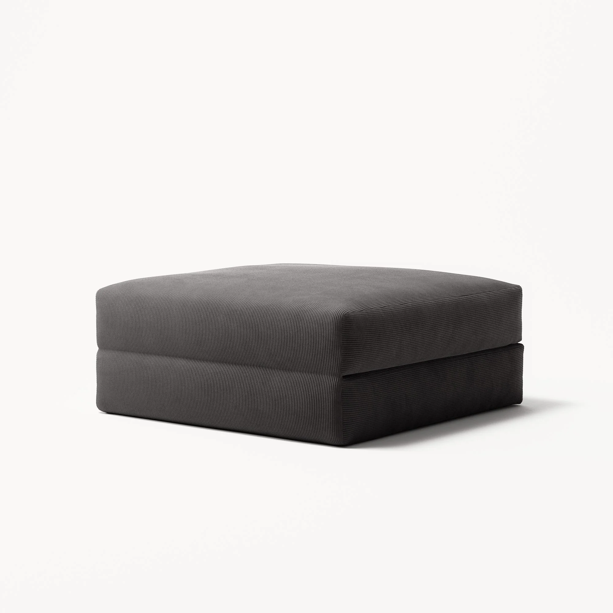 LUNA - Pouf - Corduroy Charcoal - Image 2