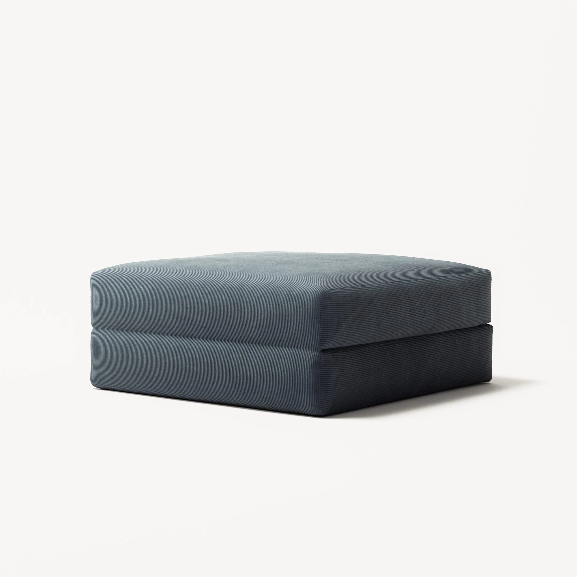 LUNA - Pouf - Corduroy Dark Blue - Image 2