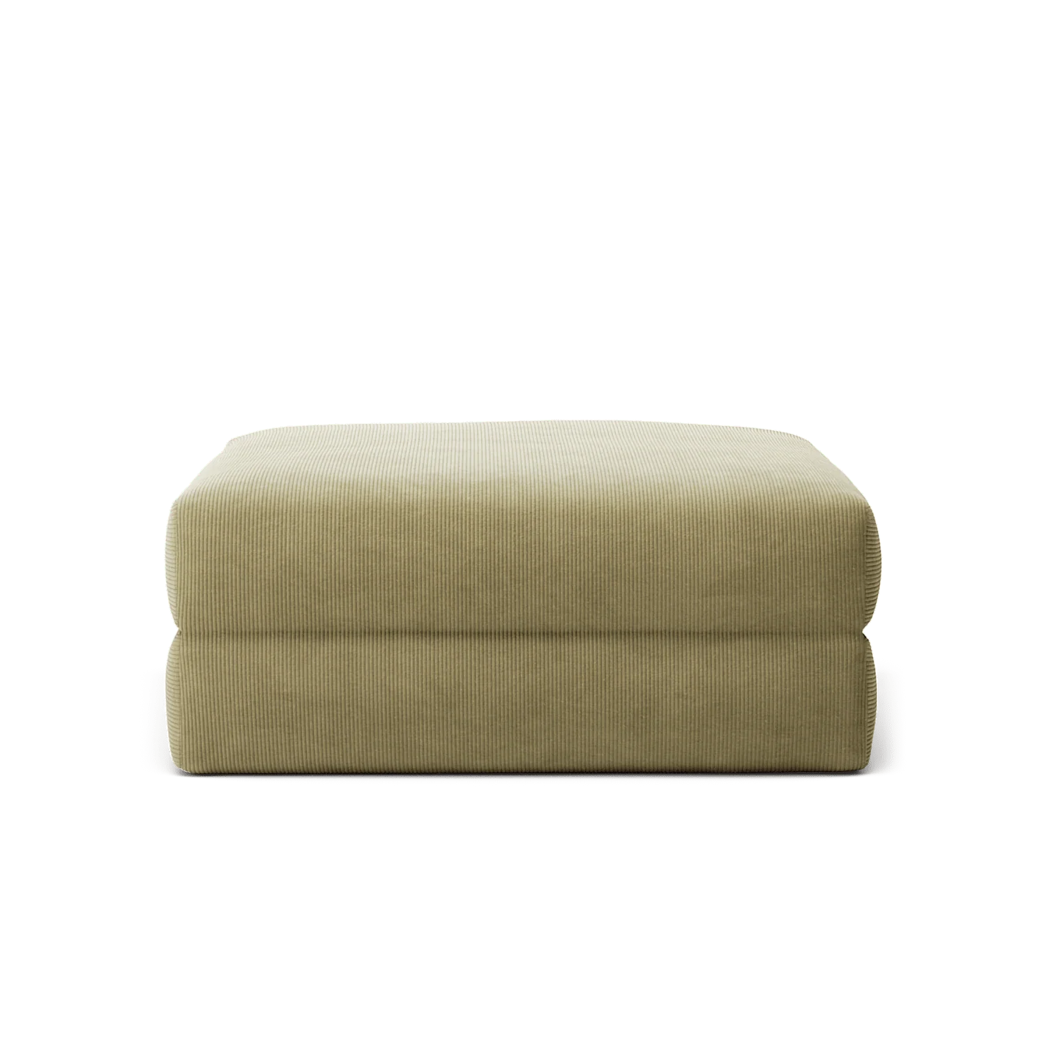 LUNA - Pouf - Corduroy Lime