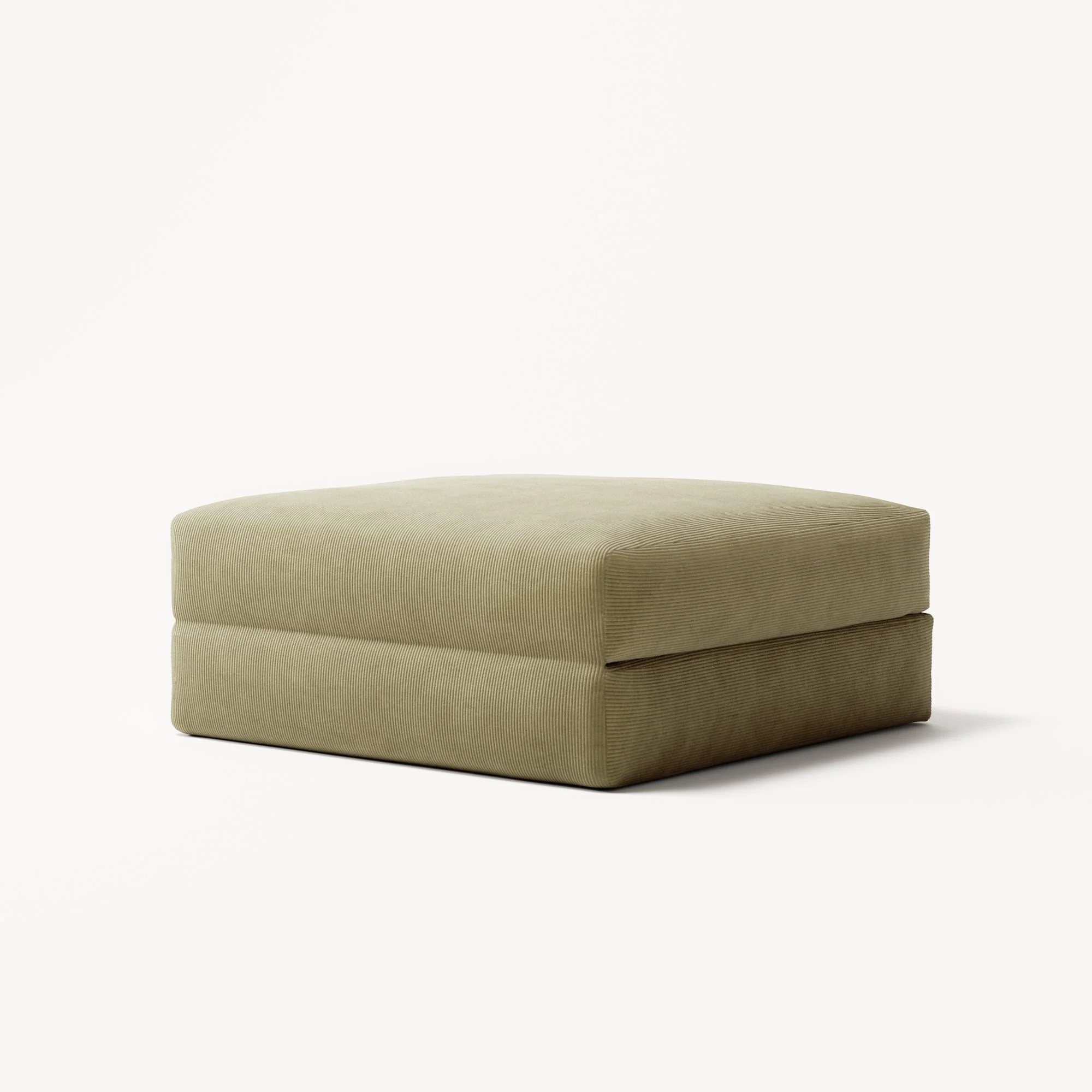 LUNA - Pouf - Corduroy Lime - Image 2