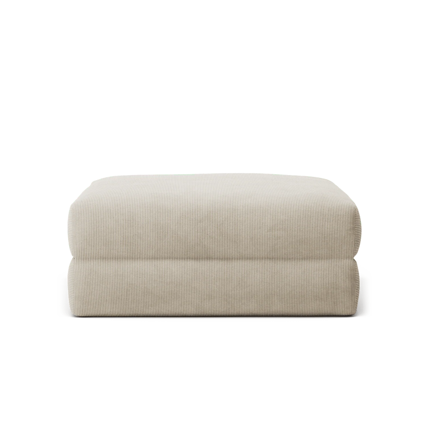 LUNA - Pouf - Corduroy Off-White