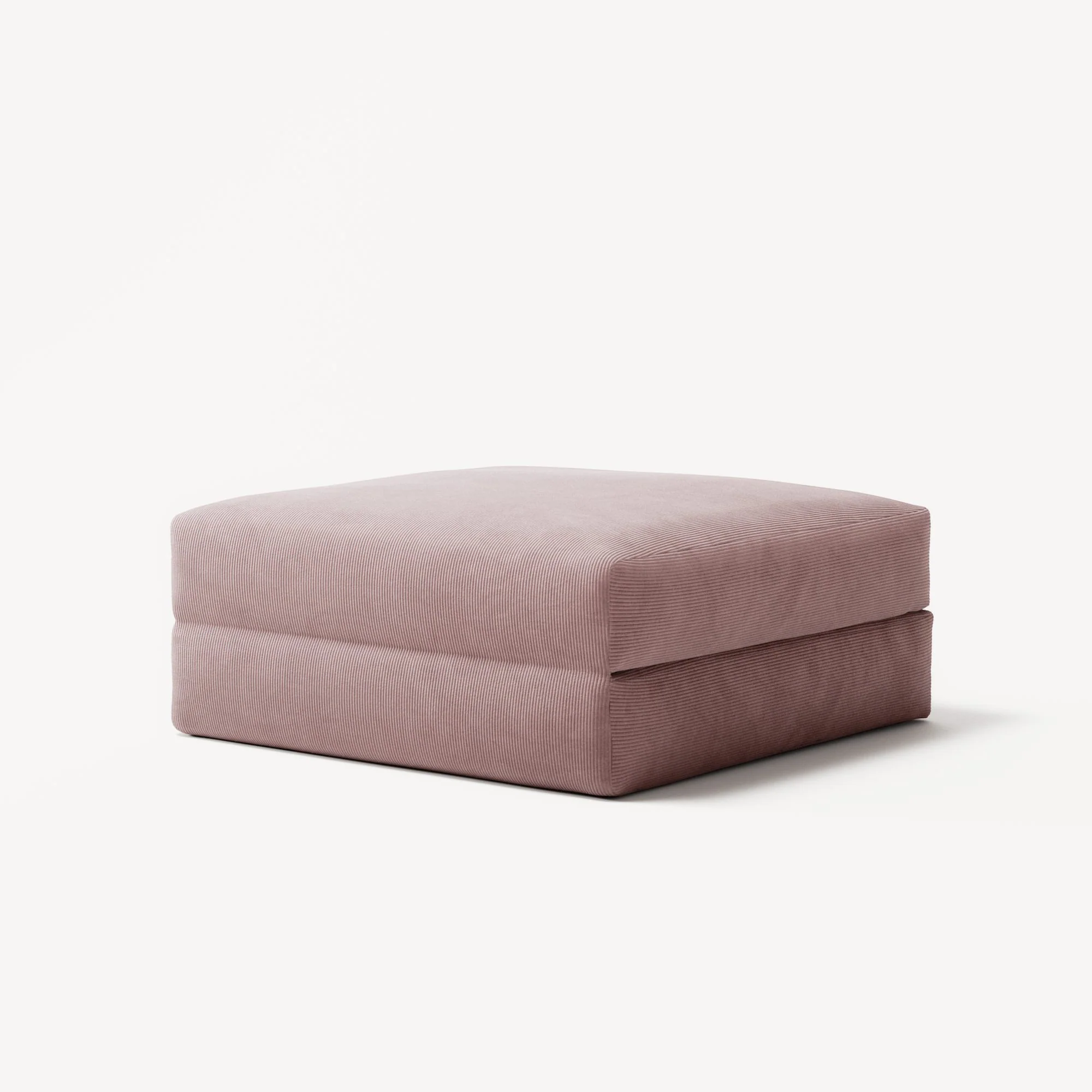LUNA - Pouf - Corduroy Soft Pink - Image 2