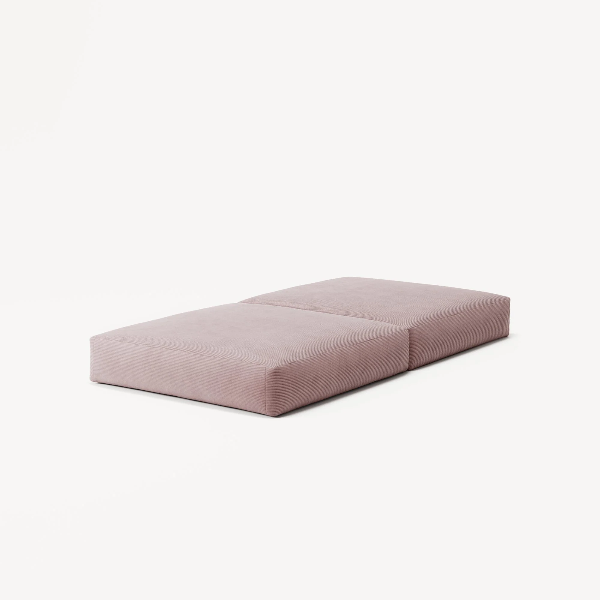 LUNA - Pouf - Corduroy Soft Pink - Image 4