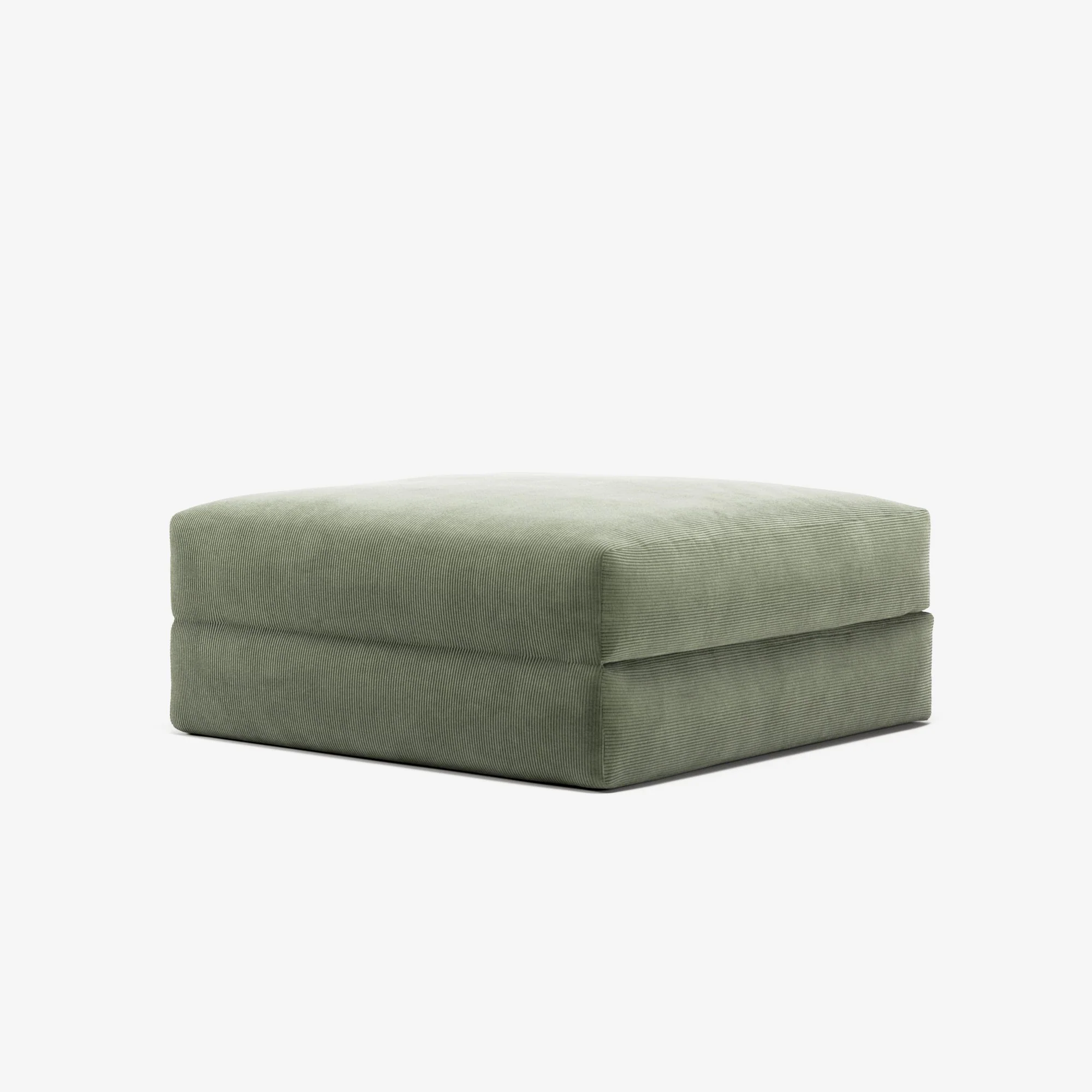LUNA - Pouf - Corduroy Moss Green - Image 2