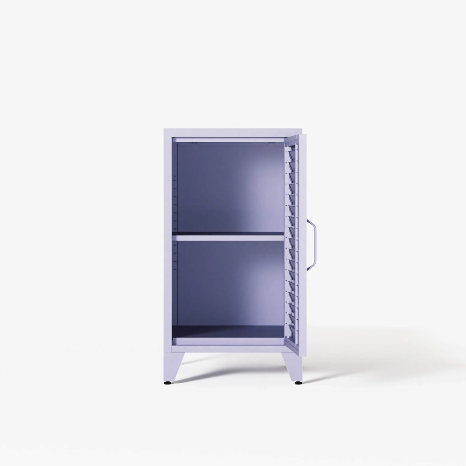 Mandarin - Bedside Cabinet - Left - Lilac - Image 3