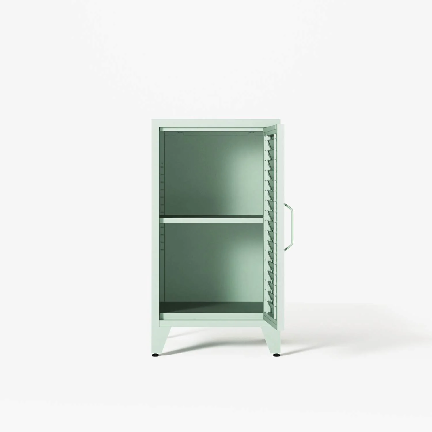 Mandarin - Bedside Cabinet - Left - Sage - Image 3