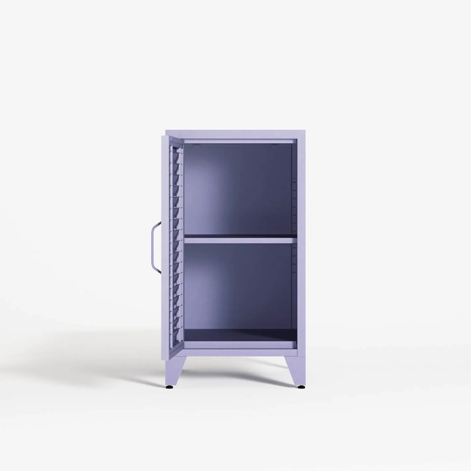 Mandarin - Bedside Cabinet - Right - Lilac - Image 3