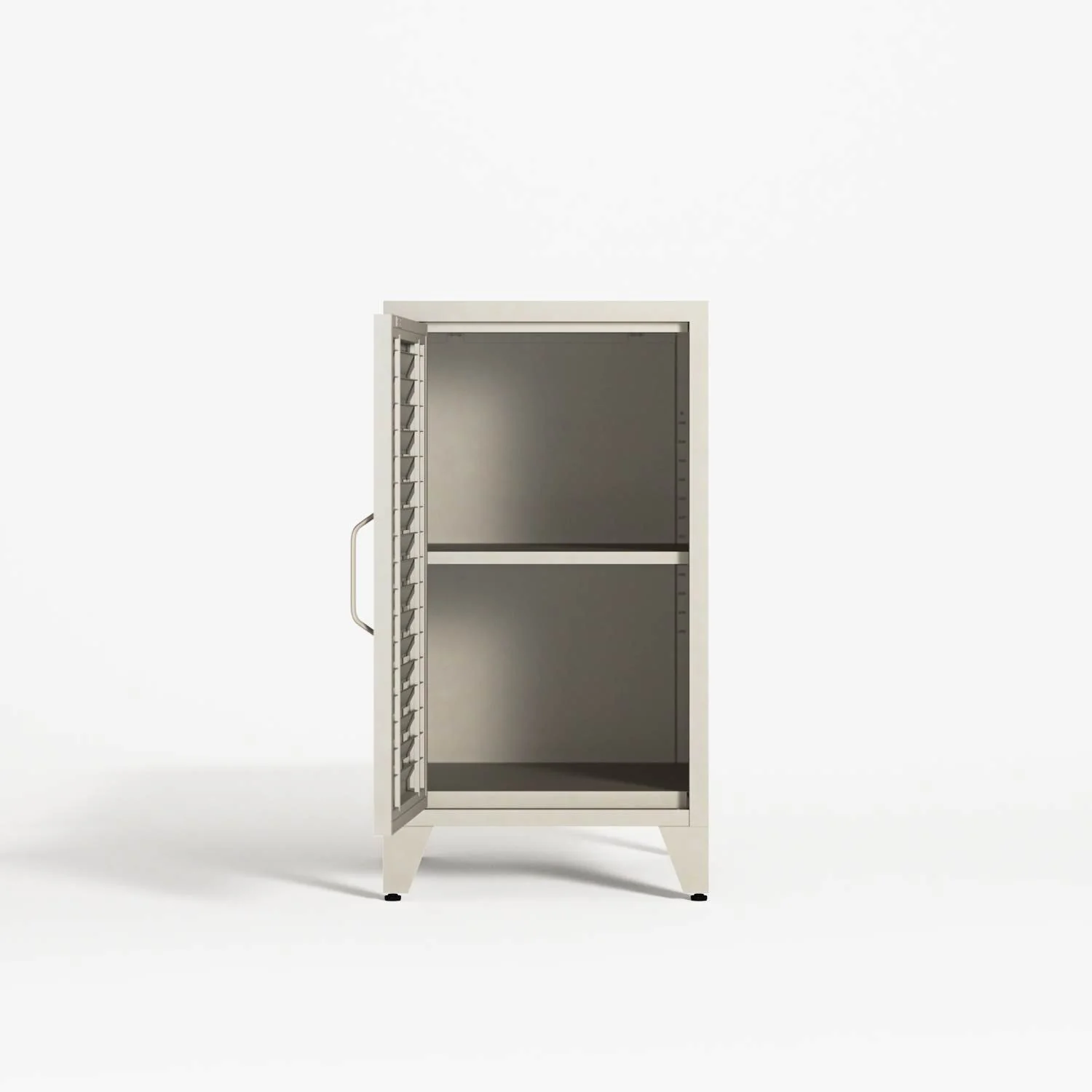Mandarin - Bedside Cabinet - Right - Pebble - Image 3