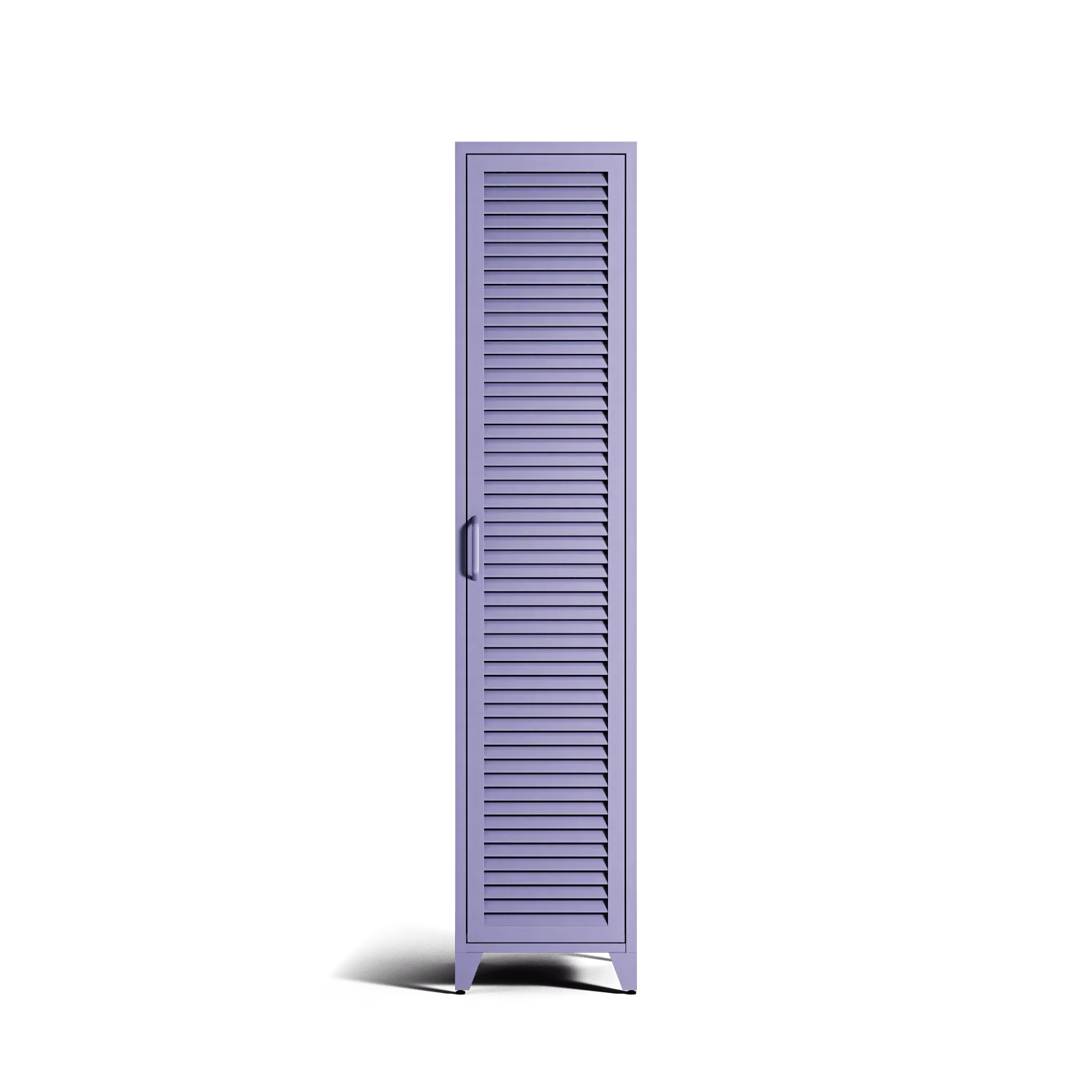 Mandarin - One Door Wardrobe - Left - Lilac