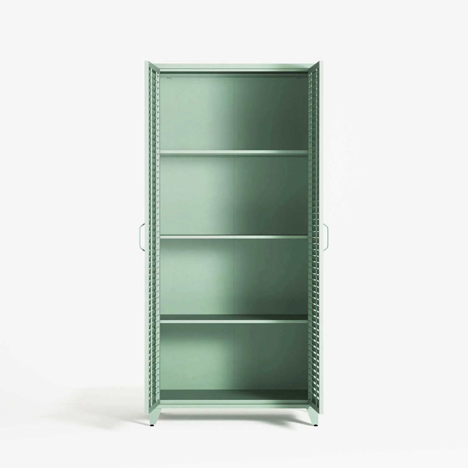 Mandarin - Two Door Tall Wardrobe - Sage - Image 3