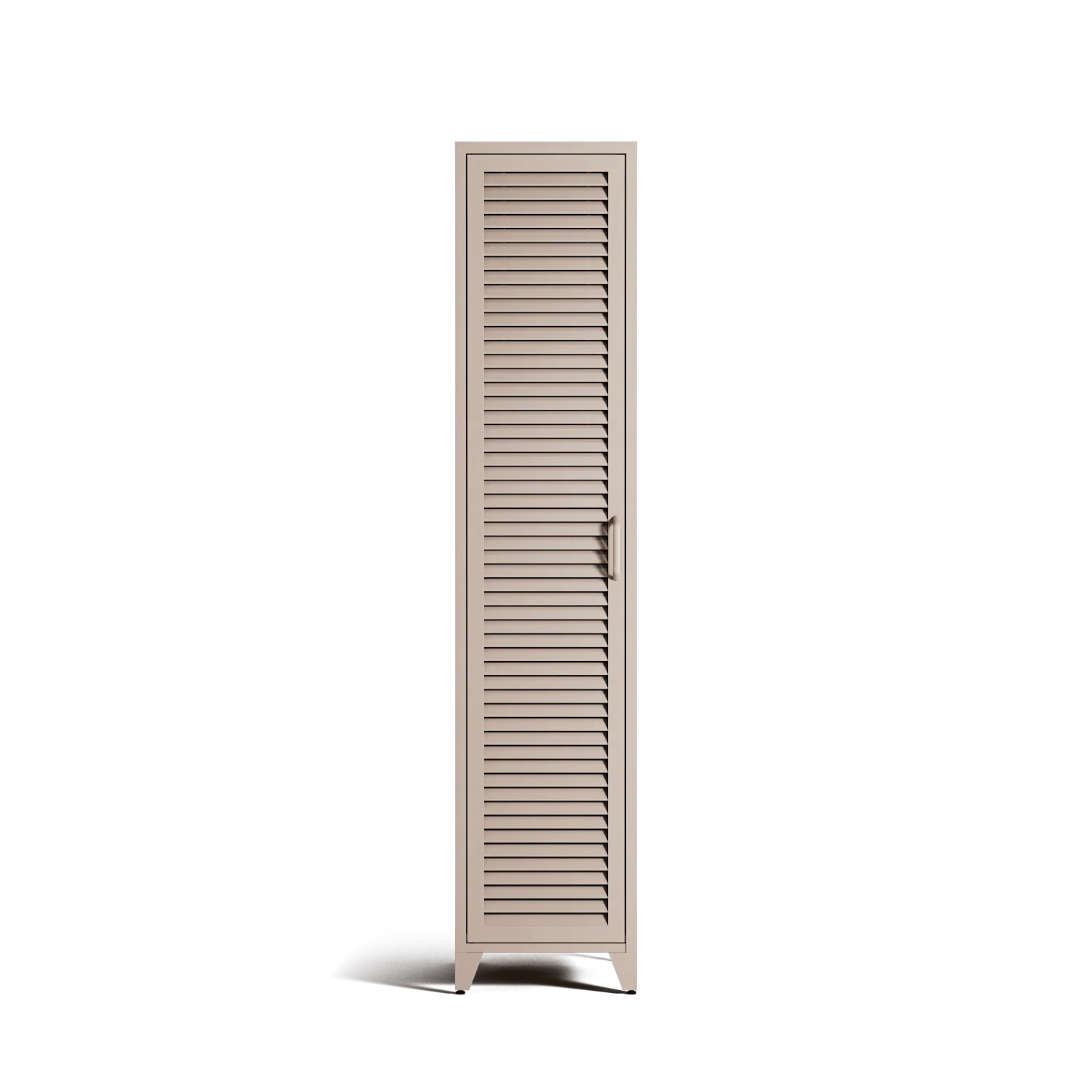 Mandarin - One Door Wardrobe - Right - Mushroom