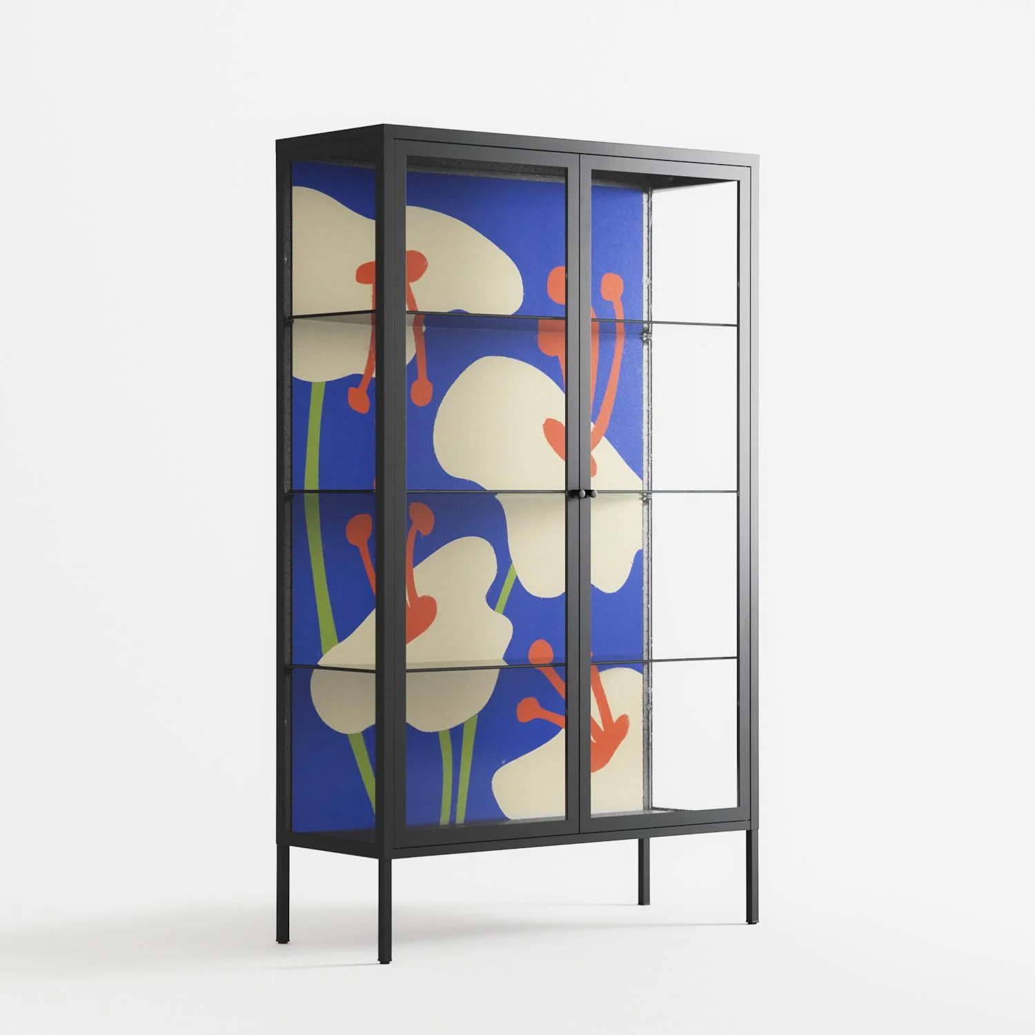 Meadow - Cabinet - Magda March - Antracite - Clear glass - Image 4