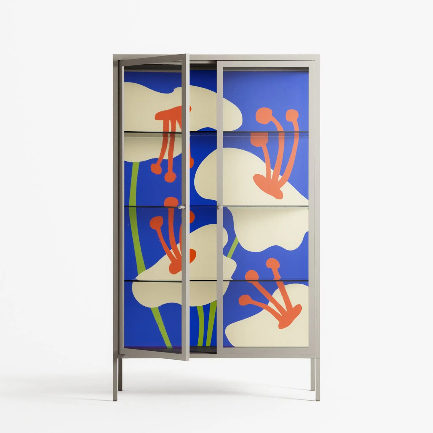 Meadow - Cabinet - Magda March - Pebble - Clear glass - Image 2