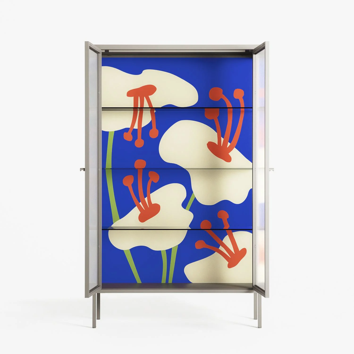 Meadow - Cabinet - Magda March - Pebble - Reeded glass - Image 3