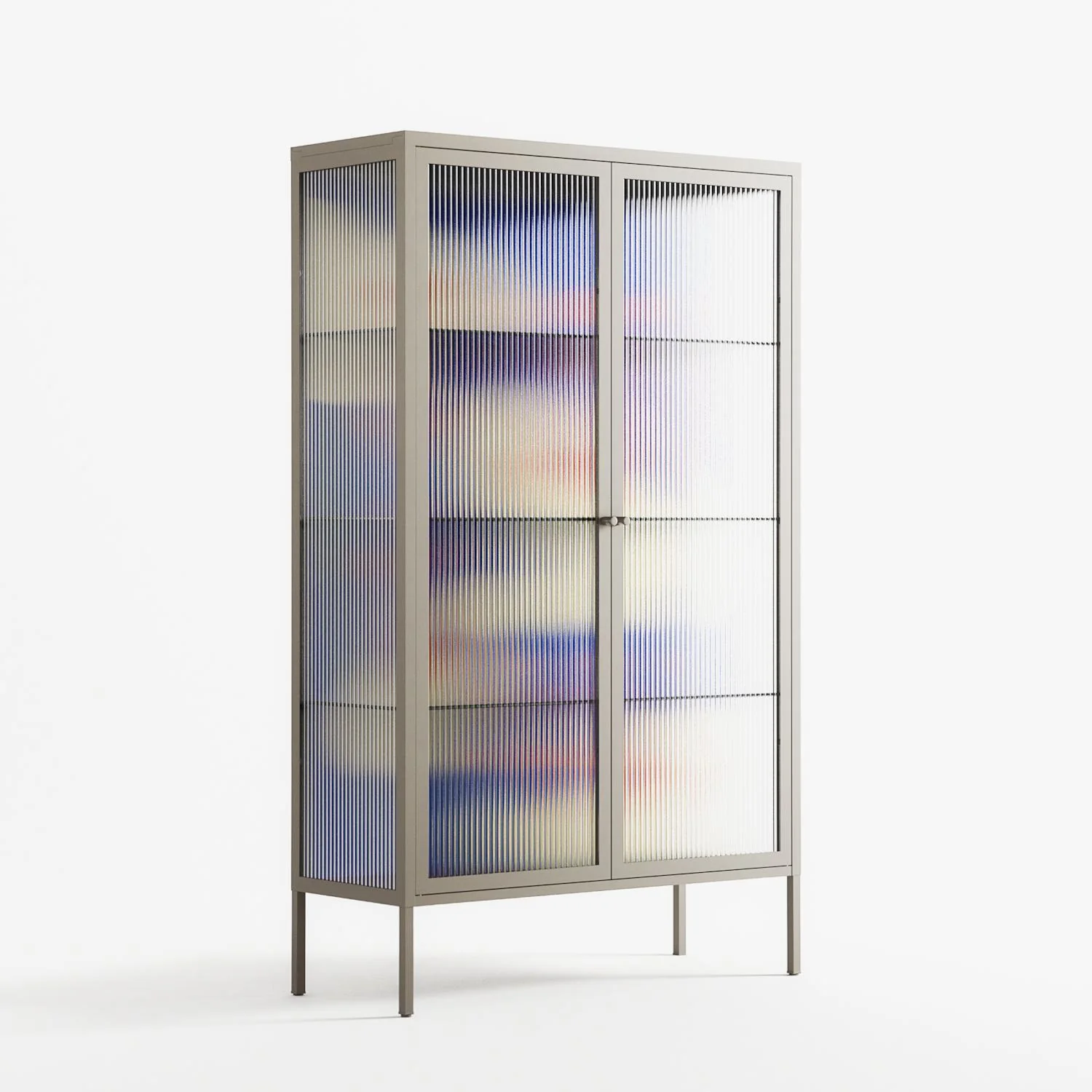 Meadow - Cabinet - Magda March - Pebble - Reeded glass - Image 4