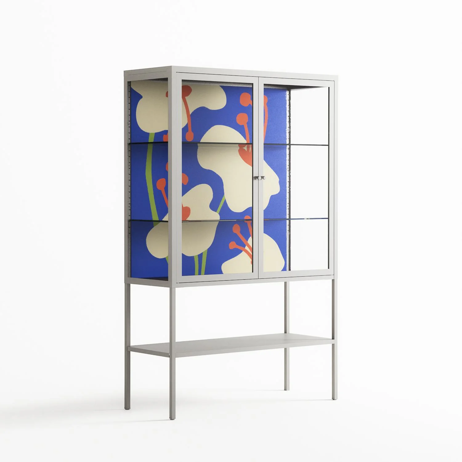 Meadow - Loft Cabinet - Magda March - Chalk - Clear glass - Image 4