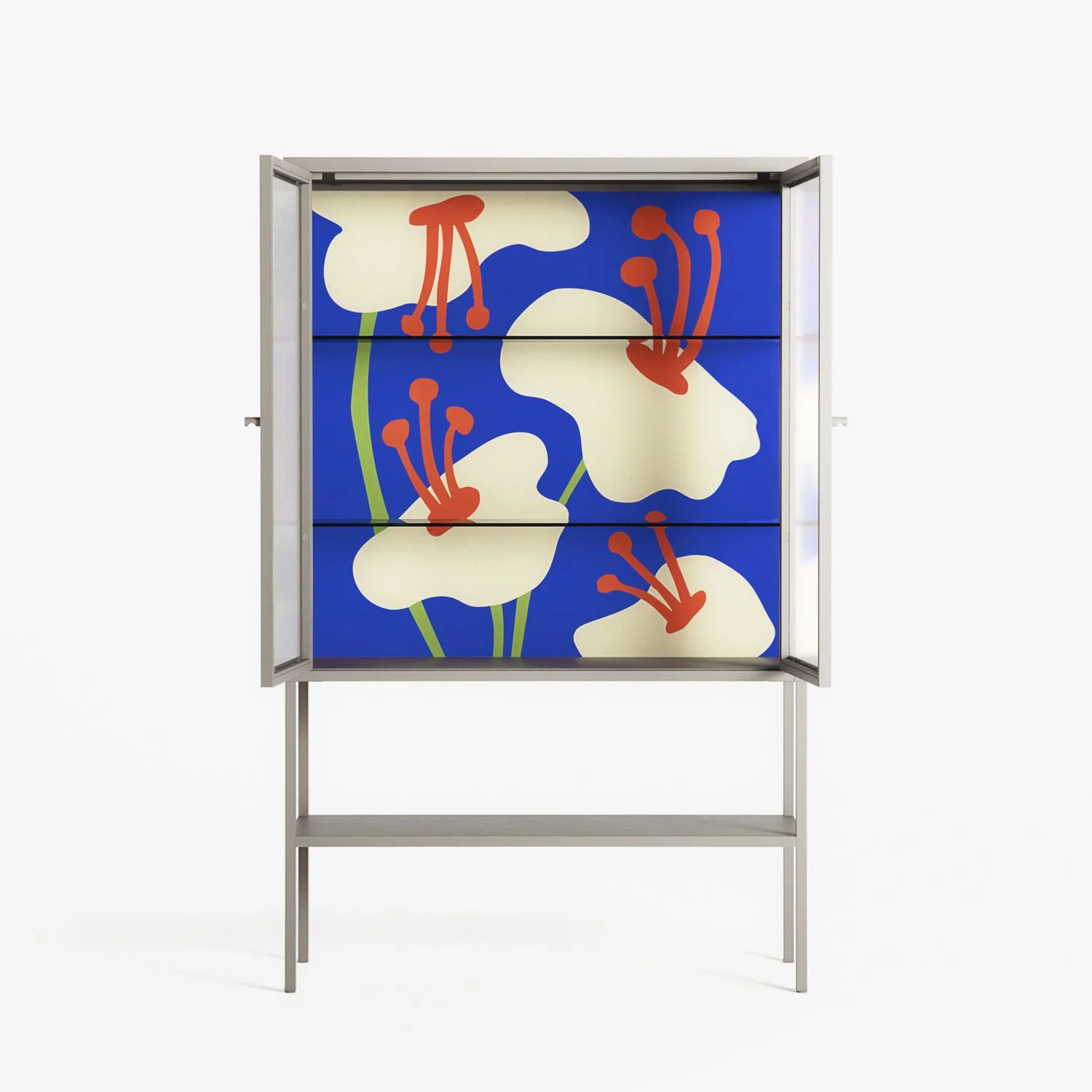 Meadow - Loft Cabinet - Magda March - Pebble - Reeded glass - Image 3