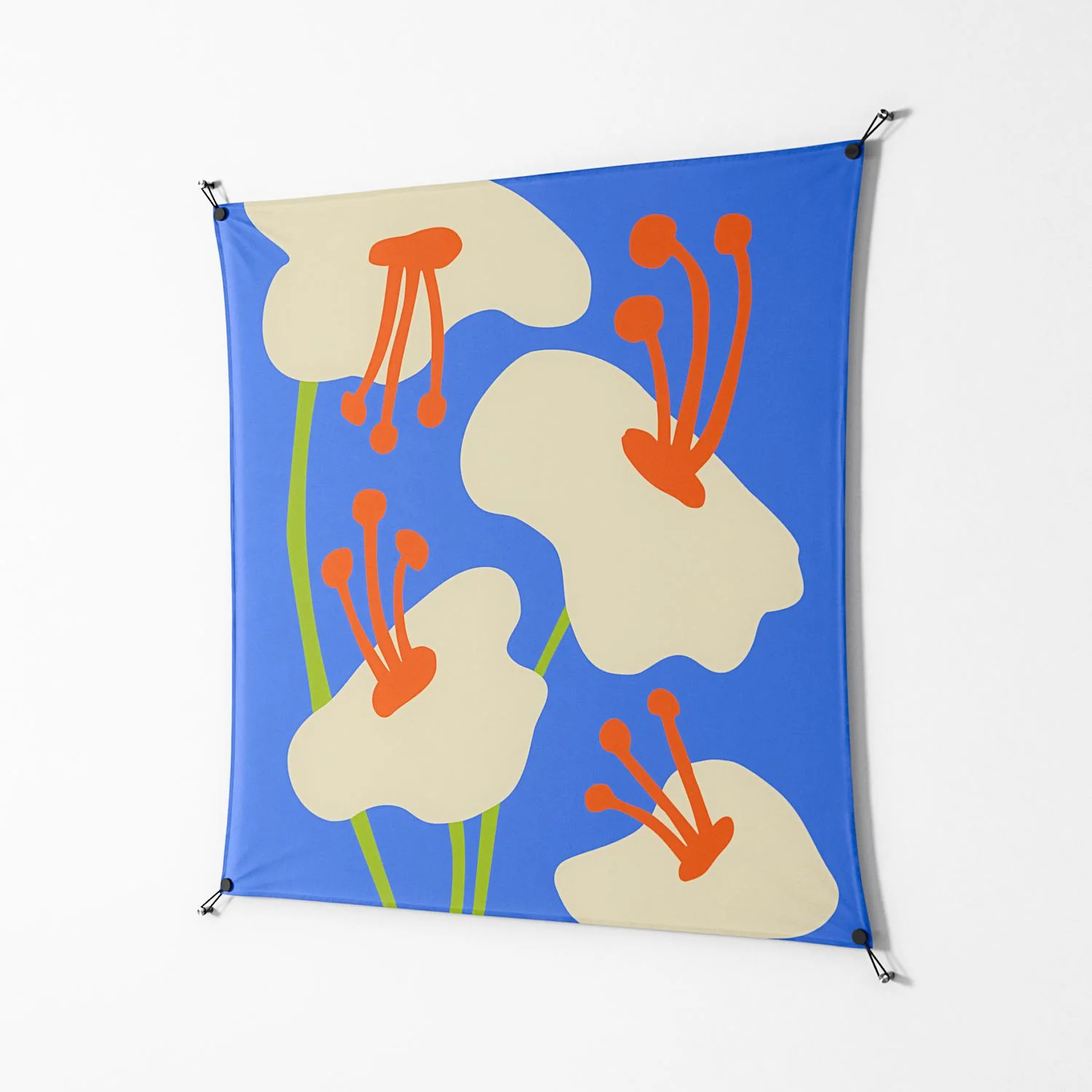 Meadow - Work On Wall - Magda March - Black - 140 x 140 cm - Image 2