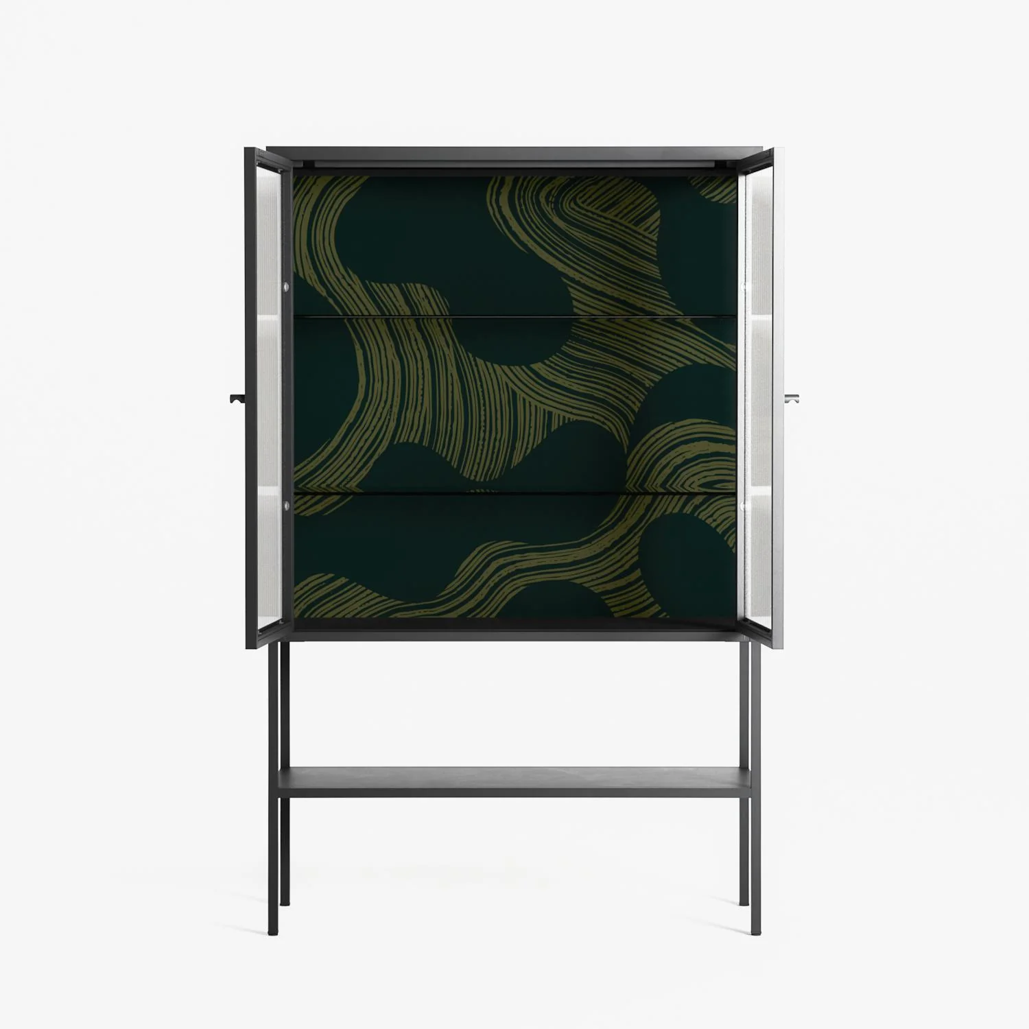 Midnight Dune - Loft Cabinet - Amy Suther - Antracite - Reeded glass - Image 3