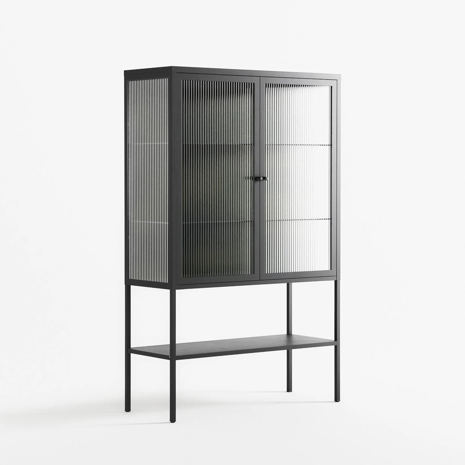 Midnight Dune - Loft Cabinet - Amy Suther - Antracite - Reeded glass - Image 4
