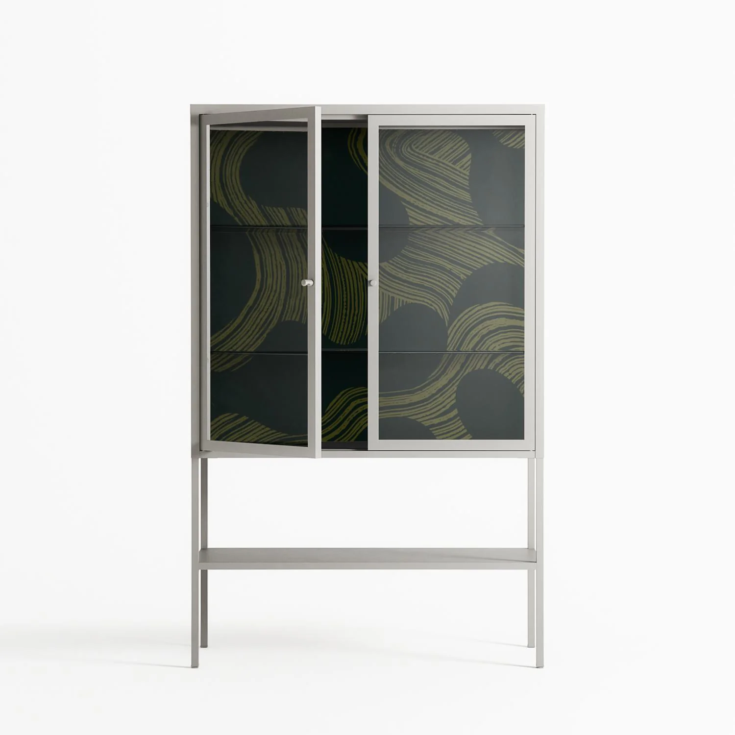 Midnight Dune - Loft Cabinet - Amy Suther - Chalk - Clear glass - Image 2