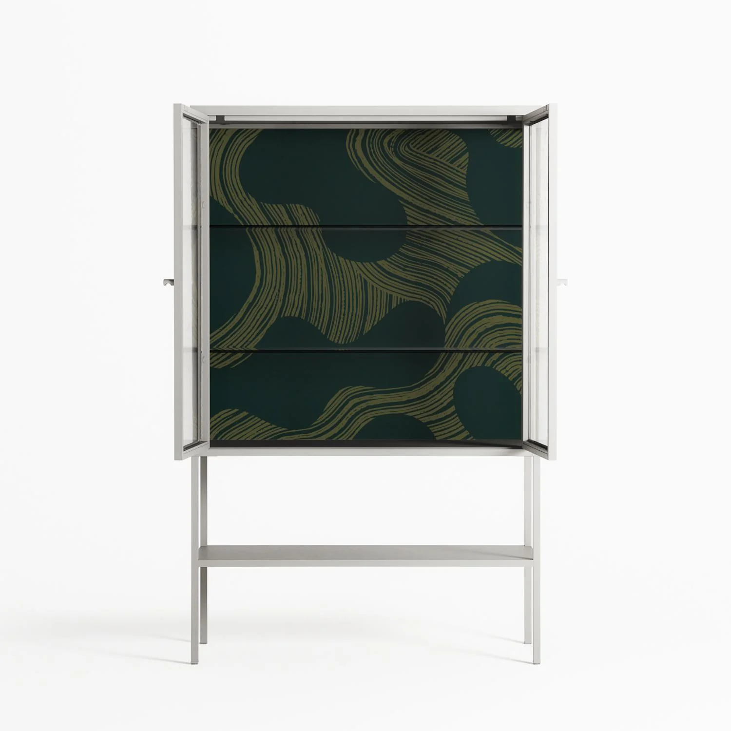 Midnight Dune - Loft Cabinet - Amy Suther - Chalk - Clear glass - Image 3