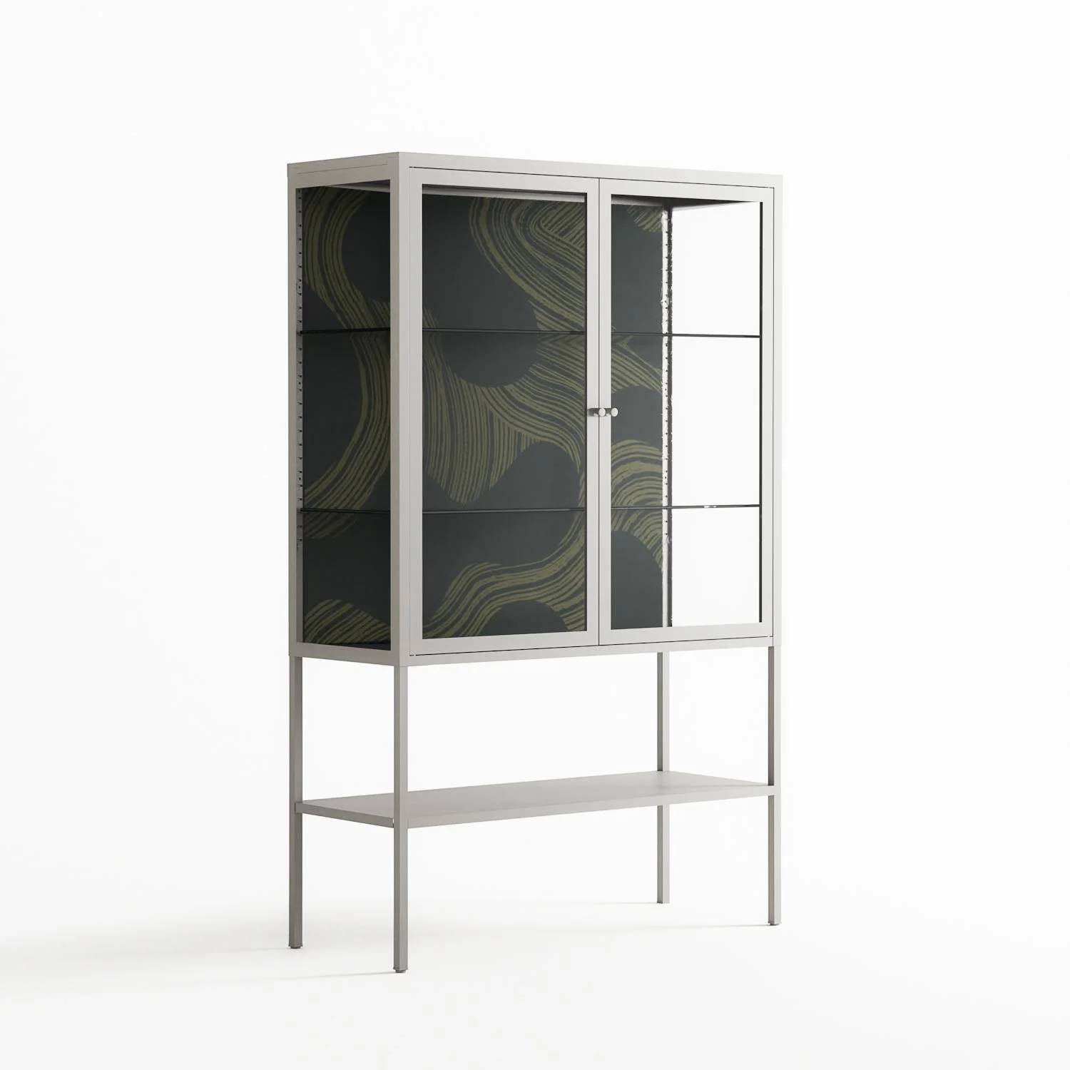 Midnight Dune - Loft Cabinet - Amy Suther - Chalk - Clear glass - Image 4