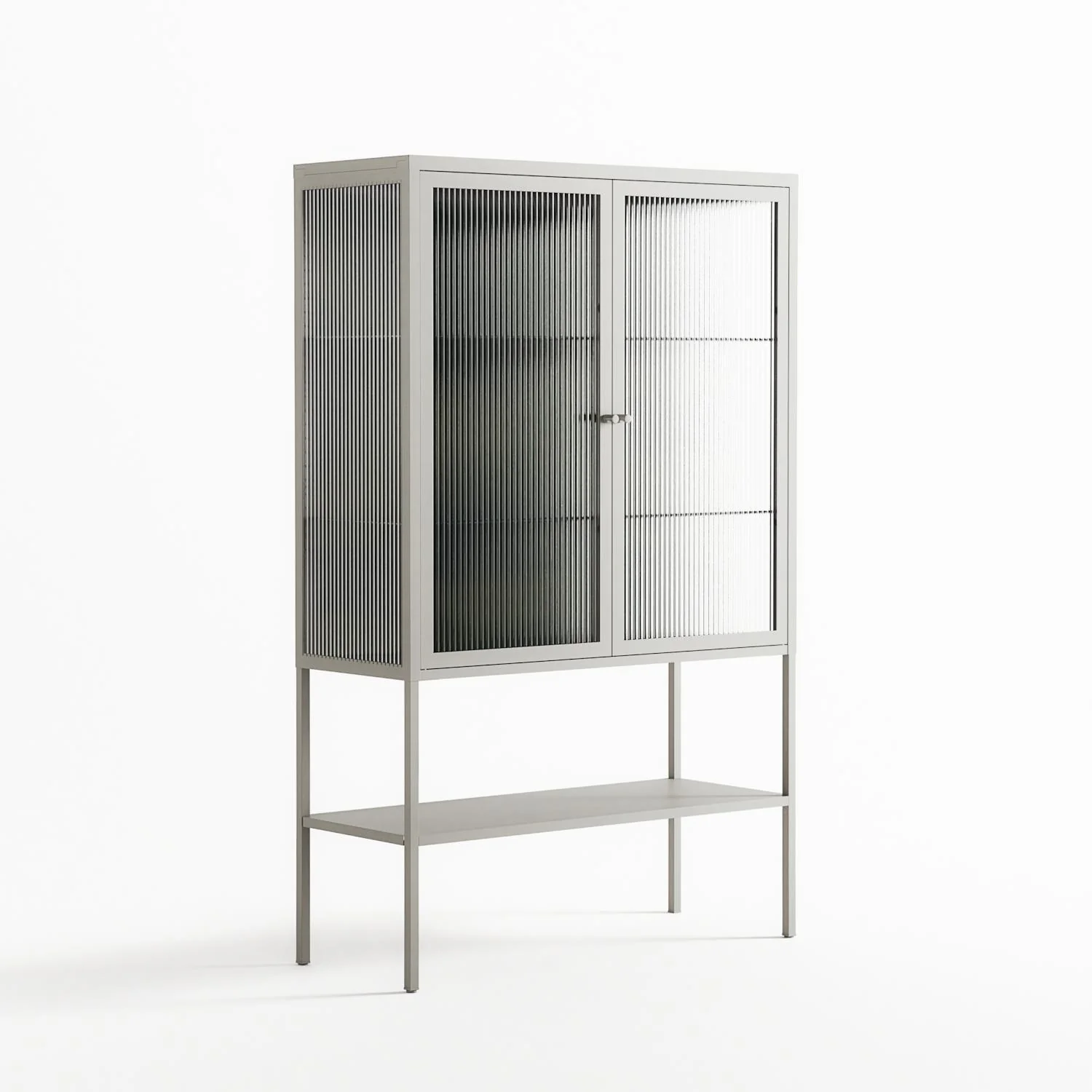 Midnight Dune - Loft Cabinet - Amy Suther - Chalk - Reeded glass - Image 4