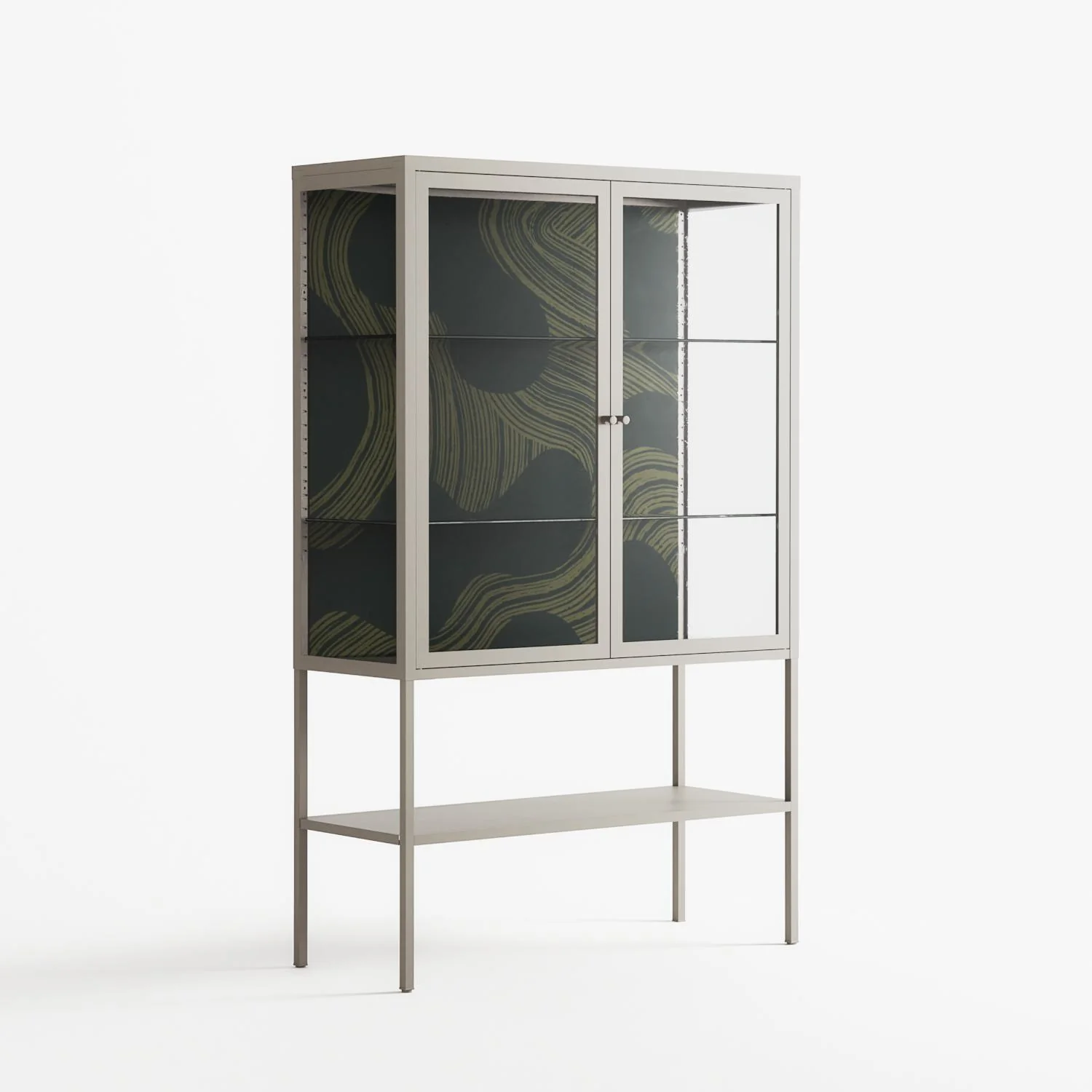 Midnight Dune - Loft Cabinet - Amy Suther - Pebble - Clear glass - Image 4