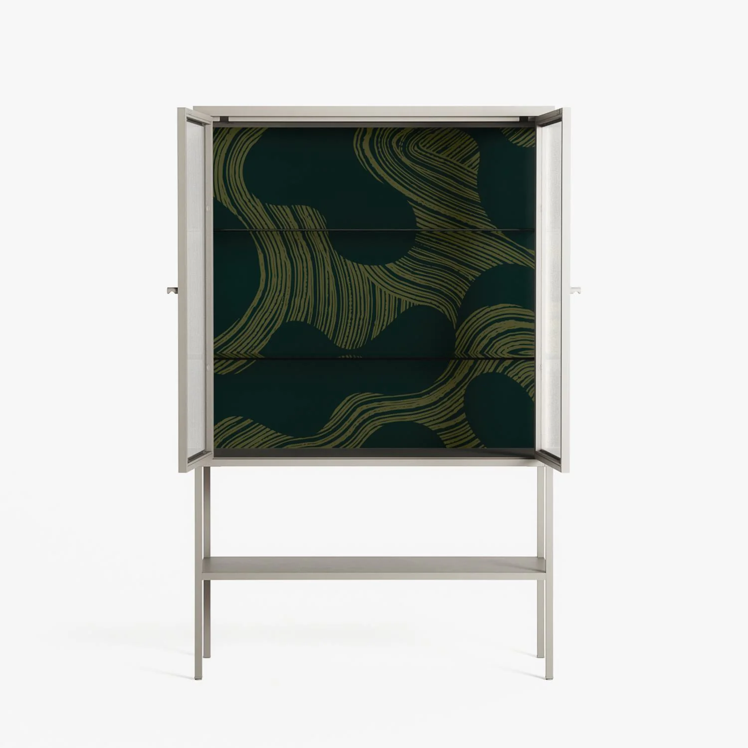 Midnight Dune - Loft Cabinet - Amy Suther - Pebble - Reeded glass - Image 3