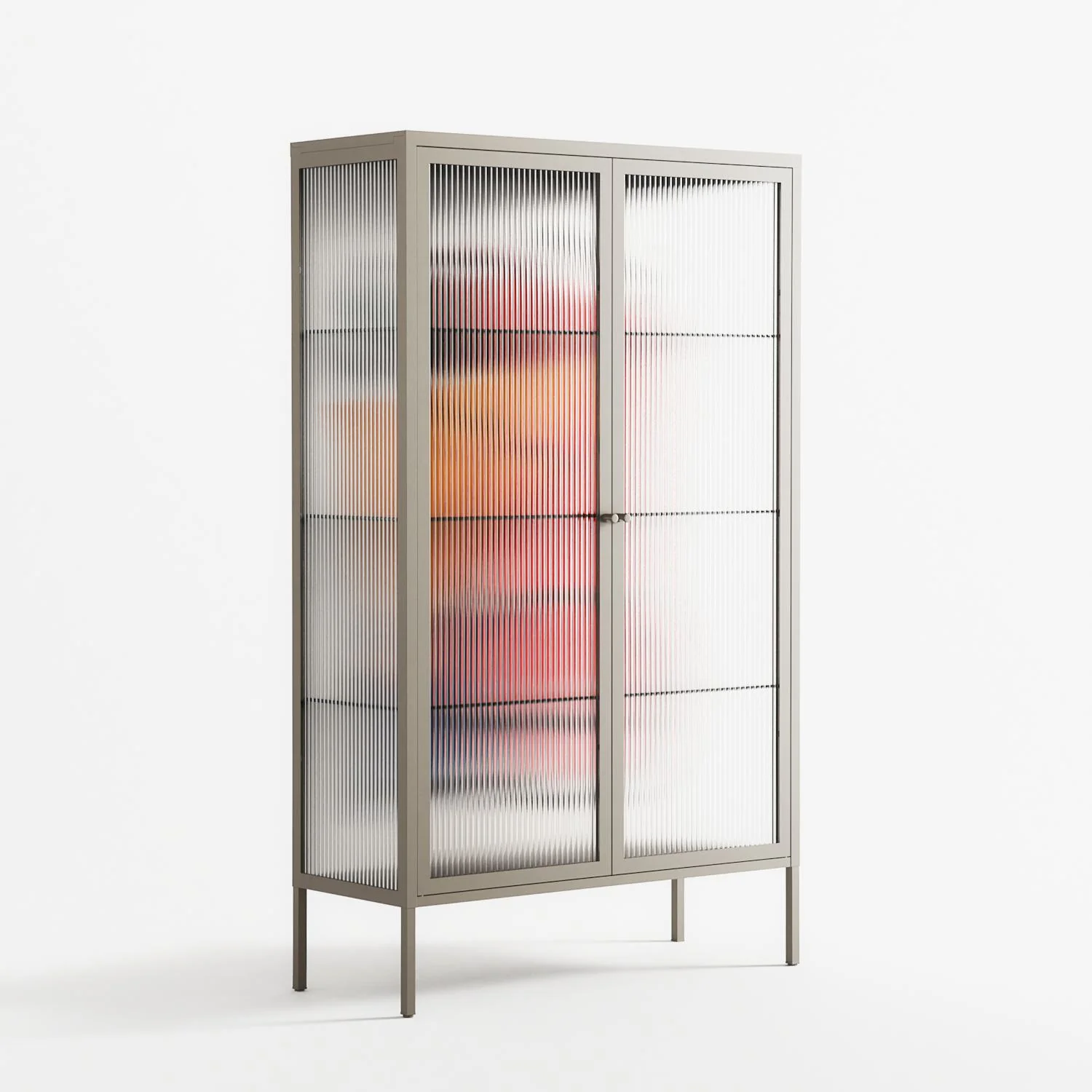 Misplaced - Cabinet - Vratislav Pecka - Pebble - Reeded glass - Image 4
