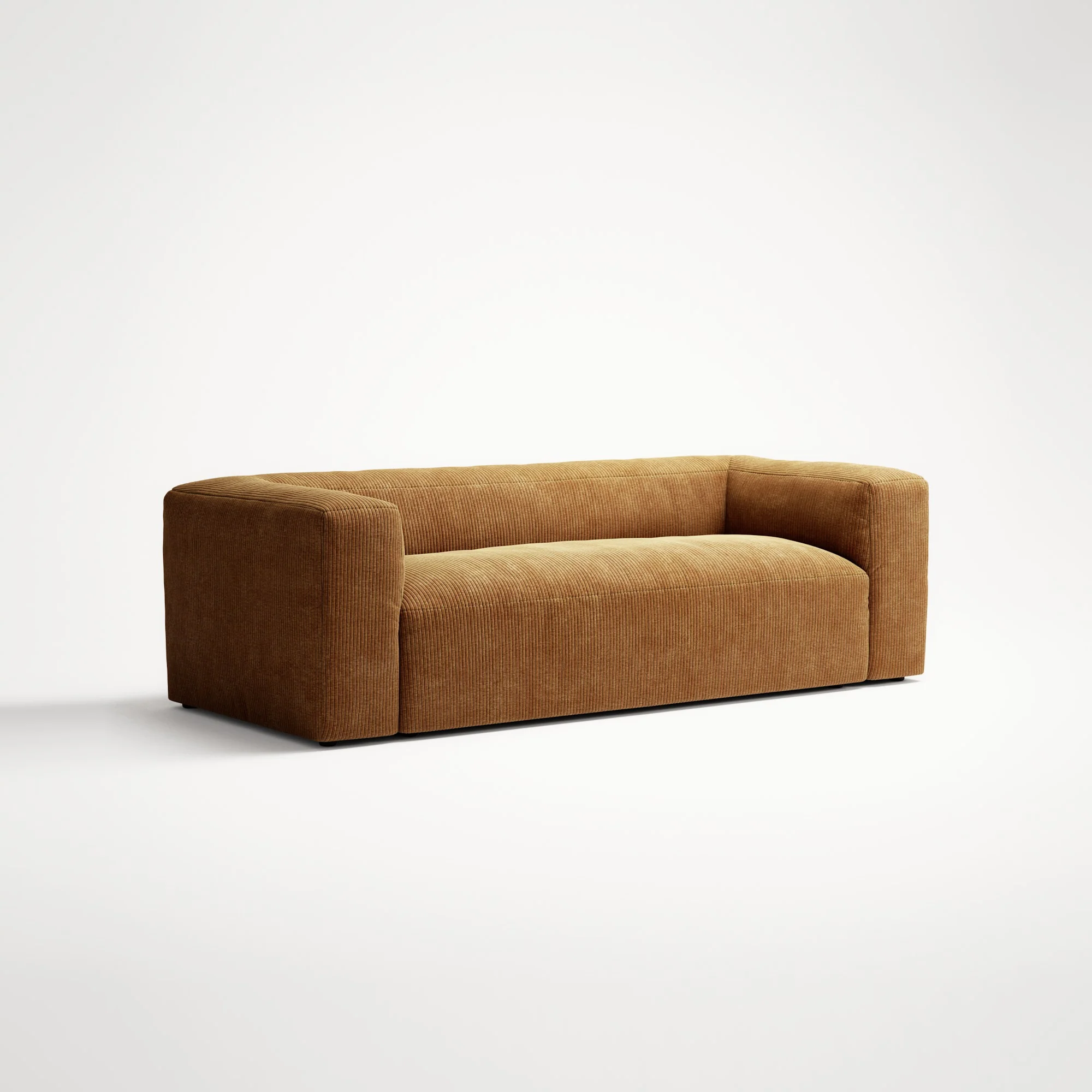 MONOLITH - 2 Seat - Bold Corduroy Burnt Orange - Image 3