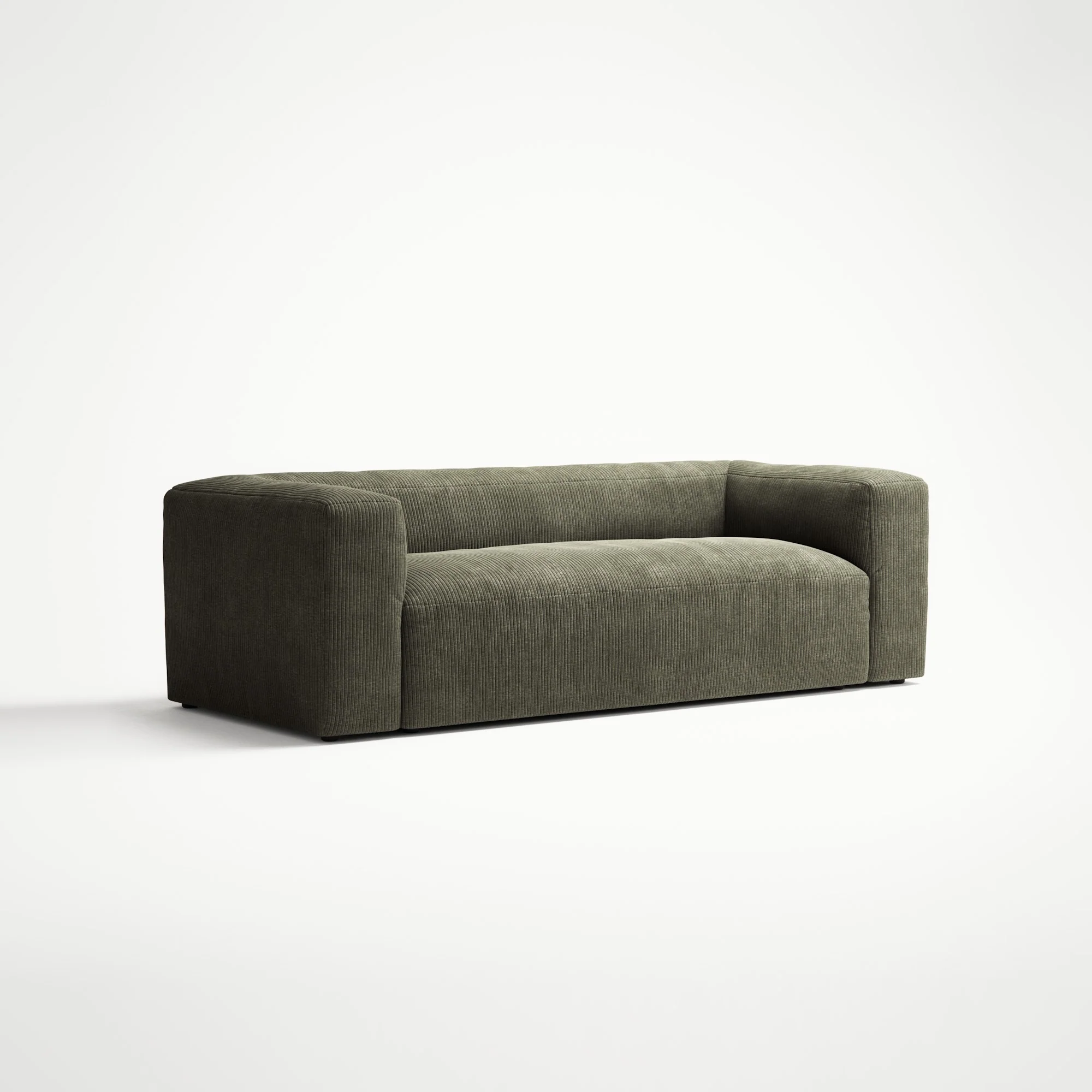 MONOLITH - 2 Seat - Bold Corduroy Moss Green - Image 3