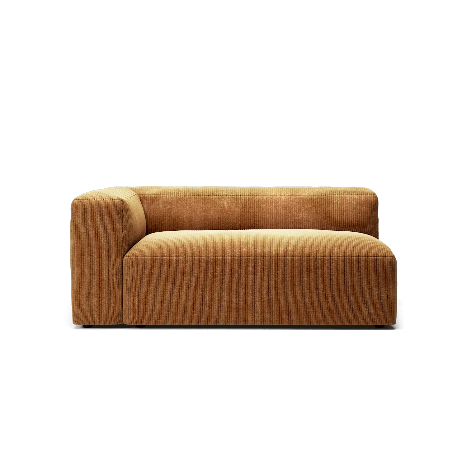 MONOLITH - 2 Seat - Left - Bold Corduroy Burnt Orange