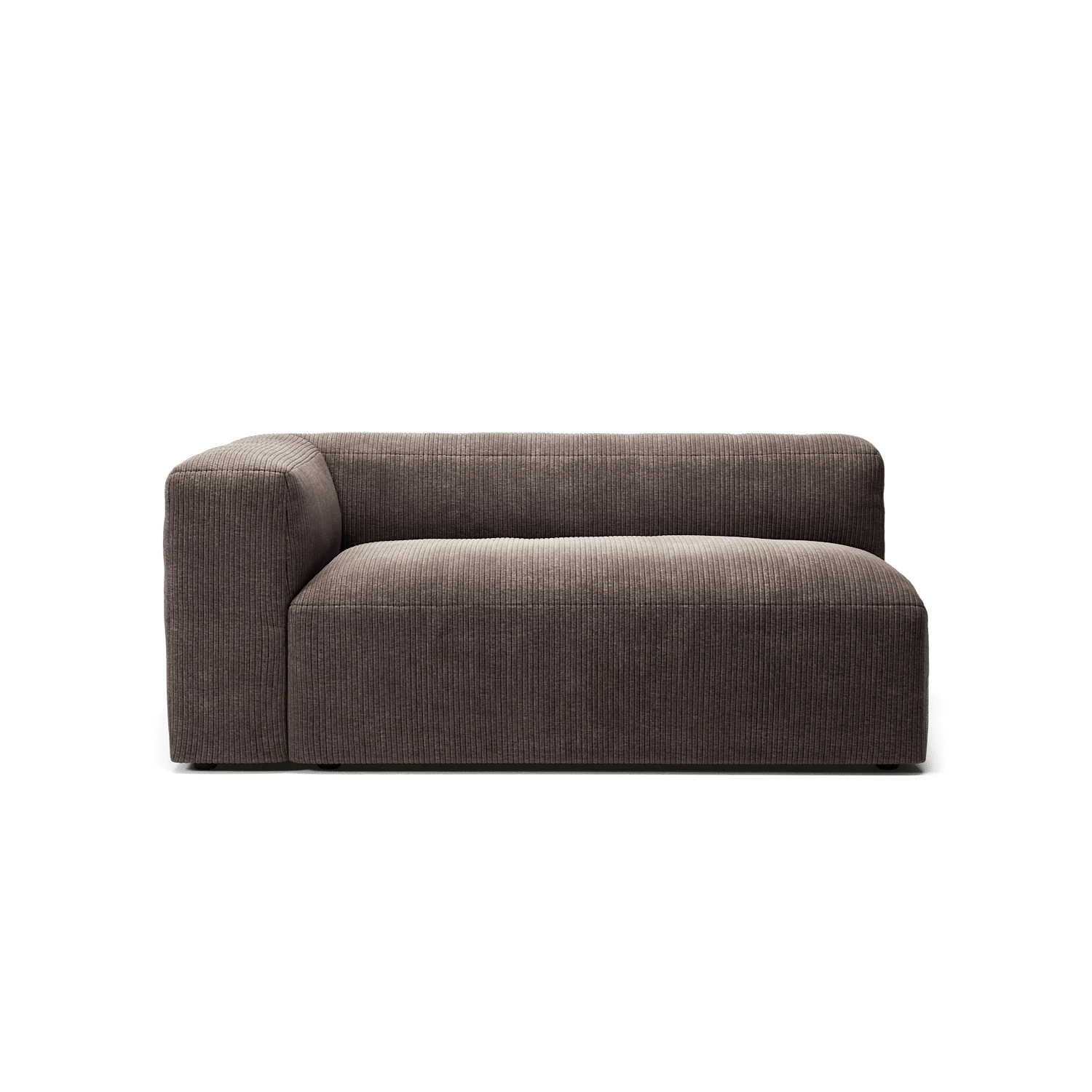 MONOLITH - 2 Seat - Left - Bold Corduroy Dark Brown