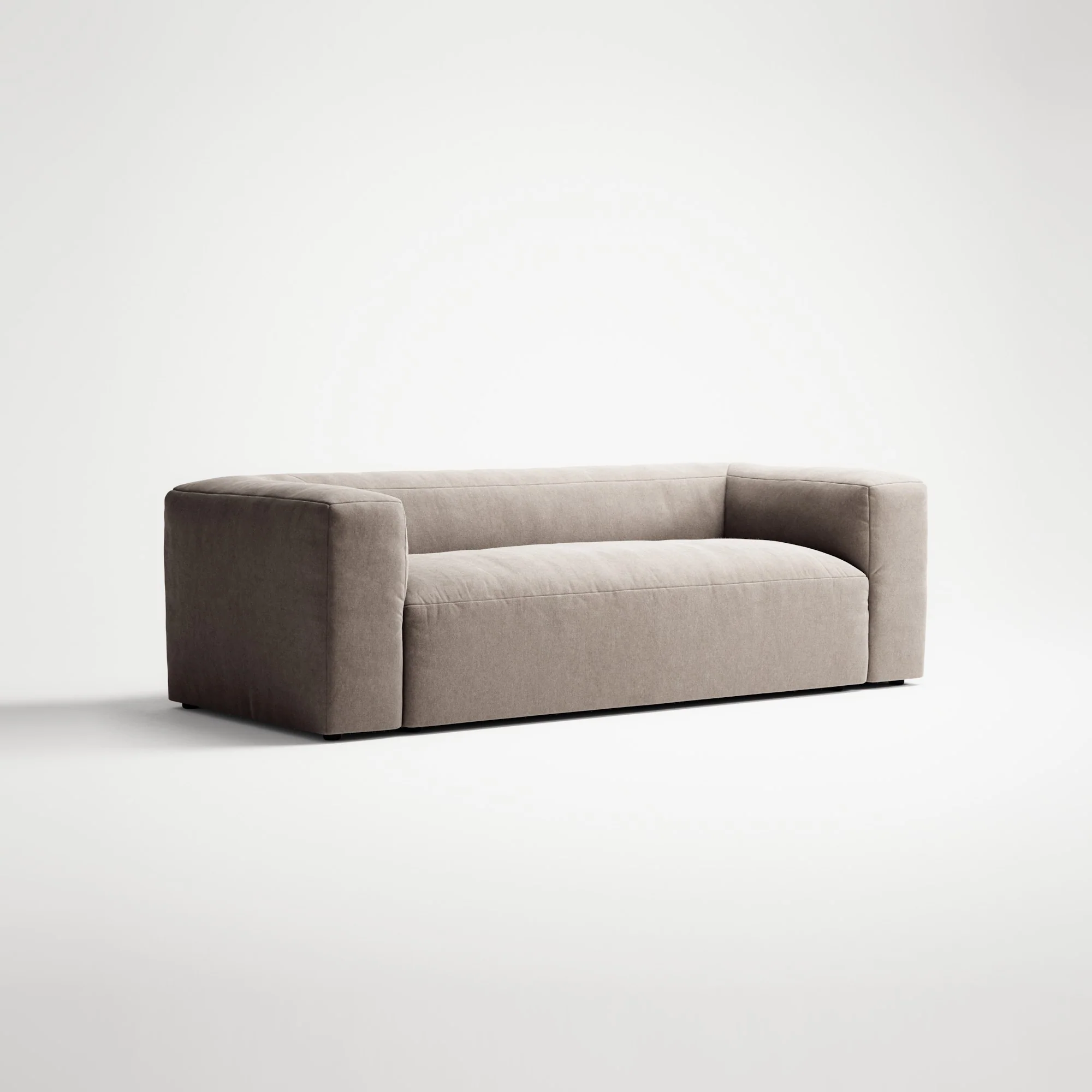 MONOLITH - 2 Seat - Micro Chenille Stone Beige - Image 4