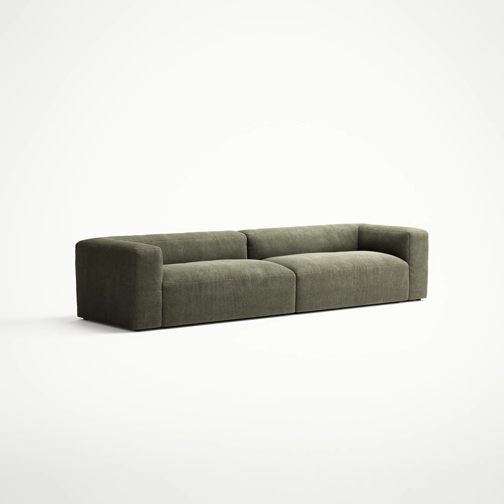 MONOLITH - 4 Seat - Bold Corduroy Moss Green - Image 4