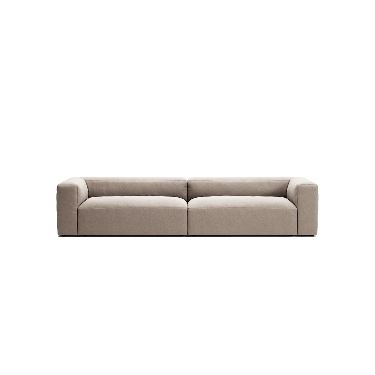 MONOLITH - 4 Seat - Micro Chenille Stone Beige