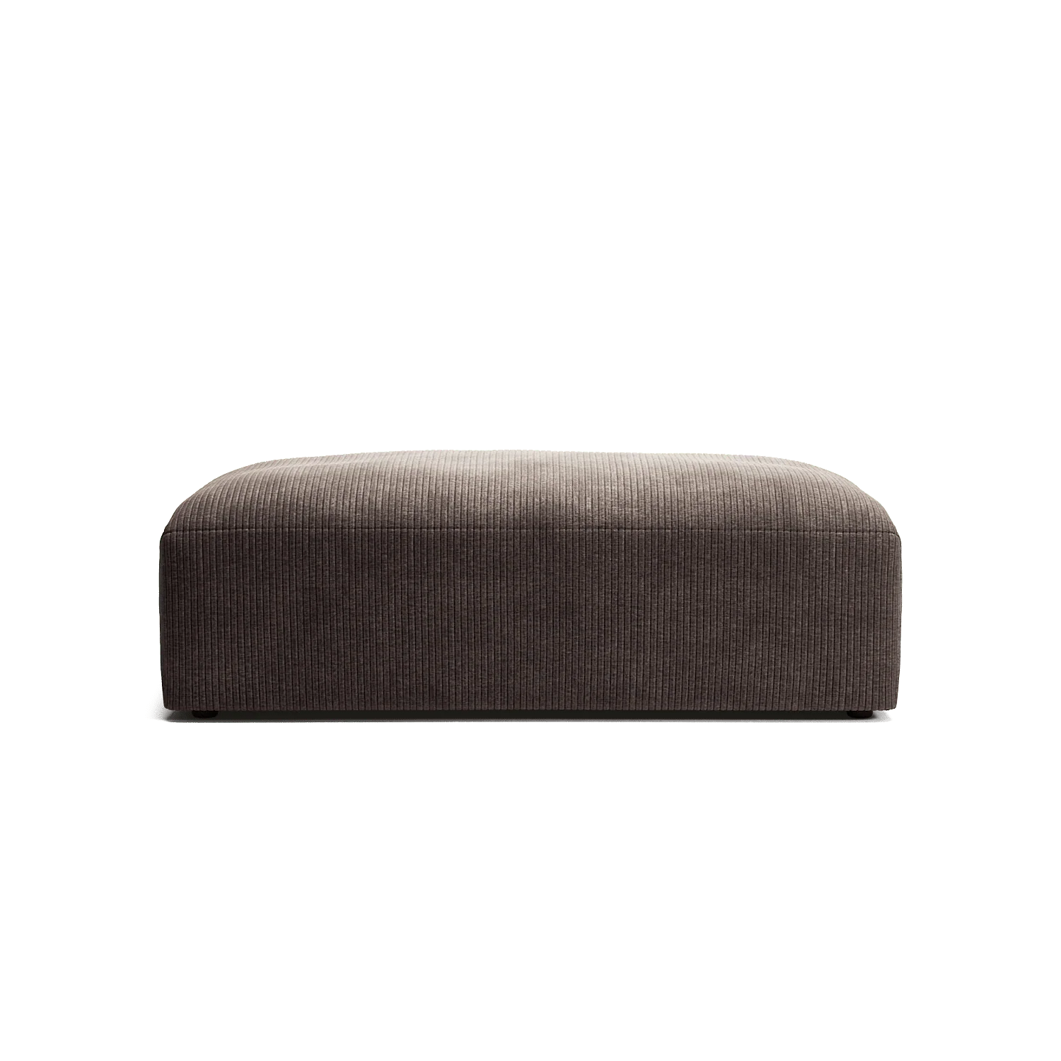 MONOLITH - Pouf - Bold Corduroy Dark Brown
