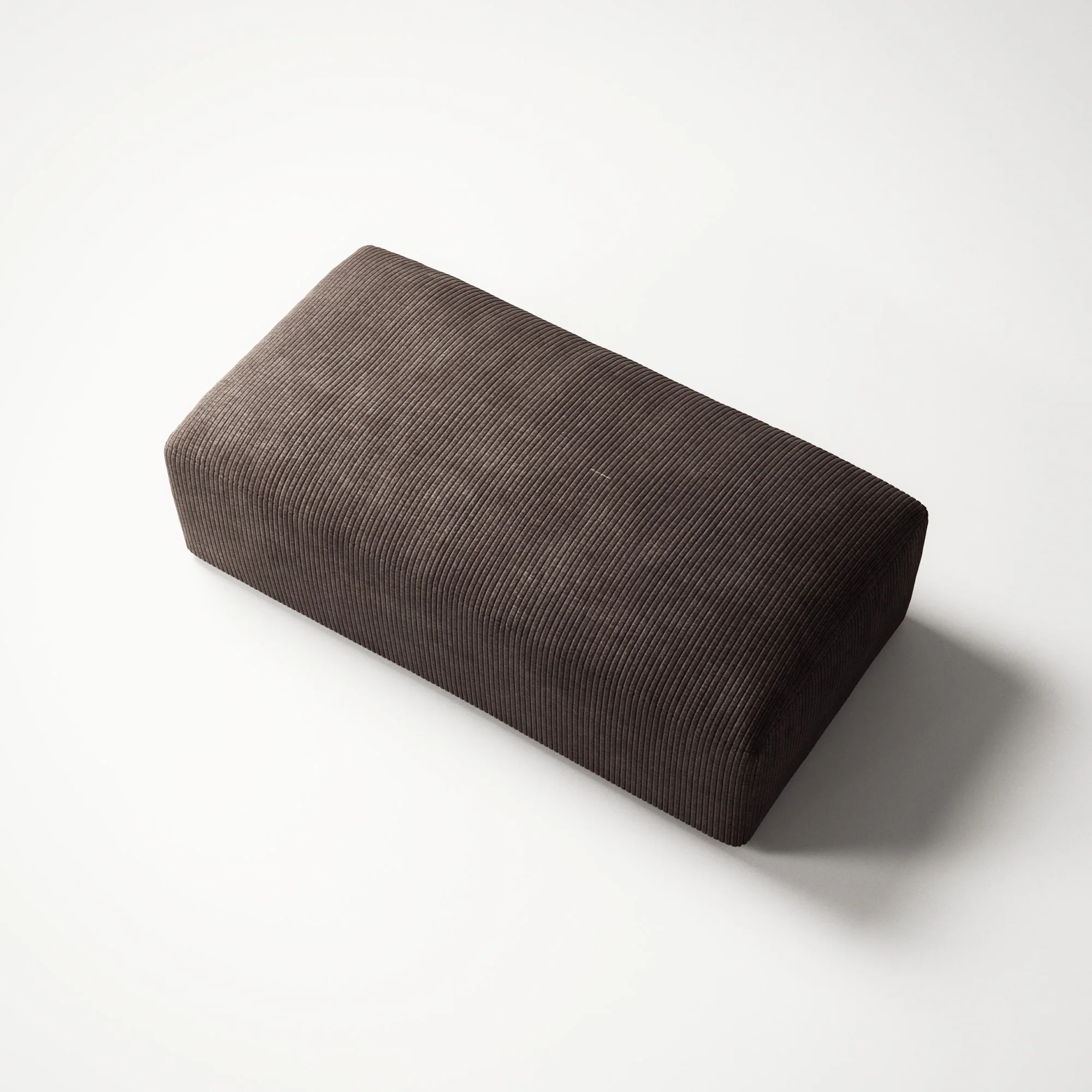 MONOLITH - Pouf - Bold Corduroy Dark Brown - Image 4