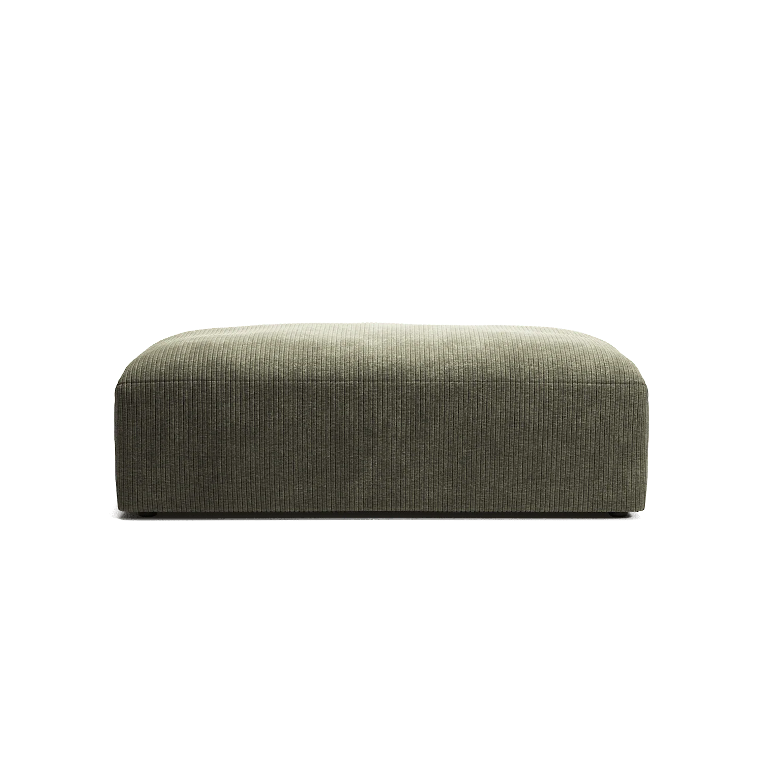 MONOLITH - Pouf - Bold Corduroy Moss Green
