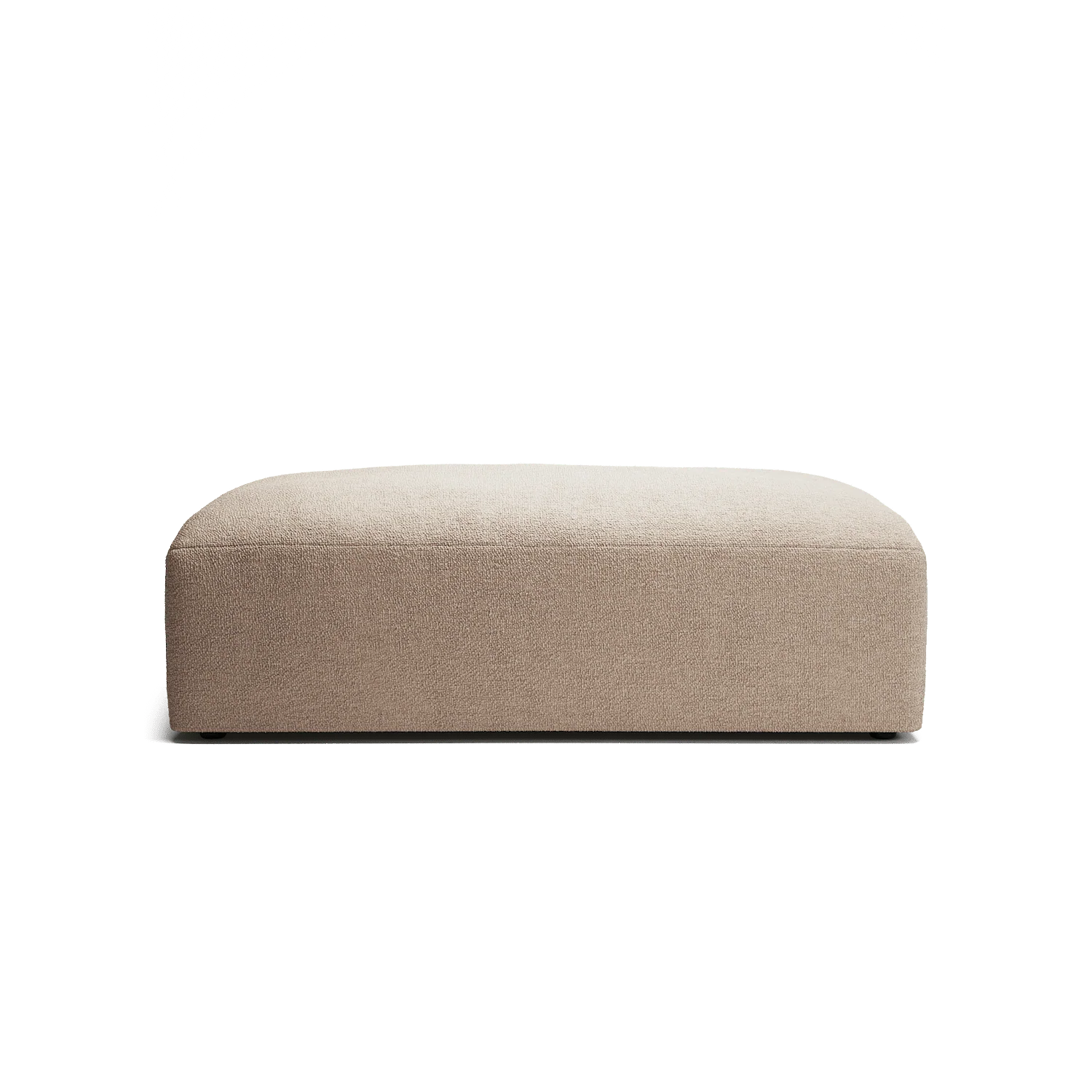 MONOLITH - Pouf - Glint Bouclé Chalk Pink
